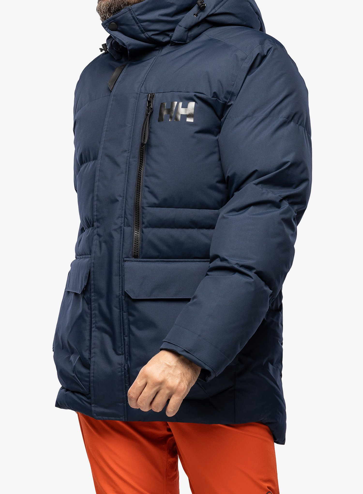 Zimní bunda Helly Hansen Tromsoe Jacket - navy/vaporous grey/gum
