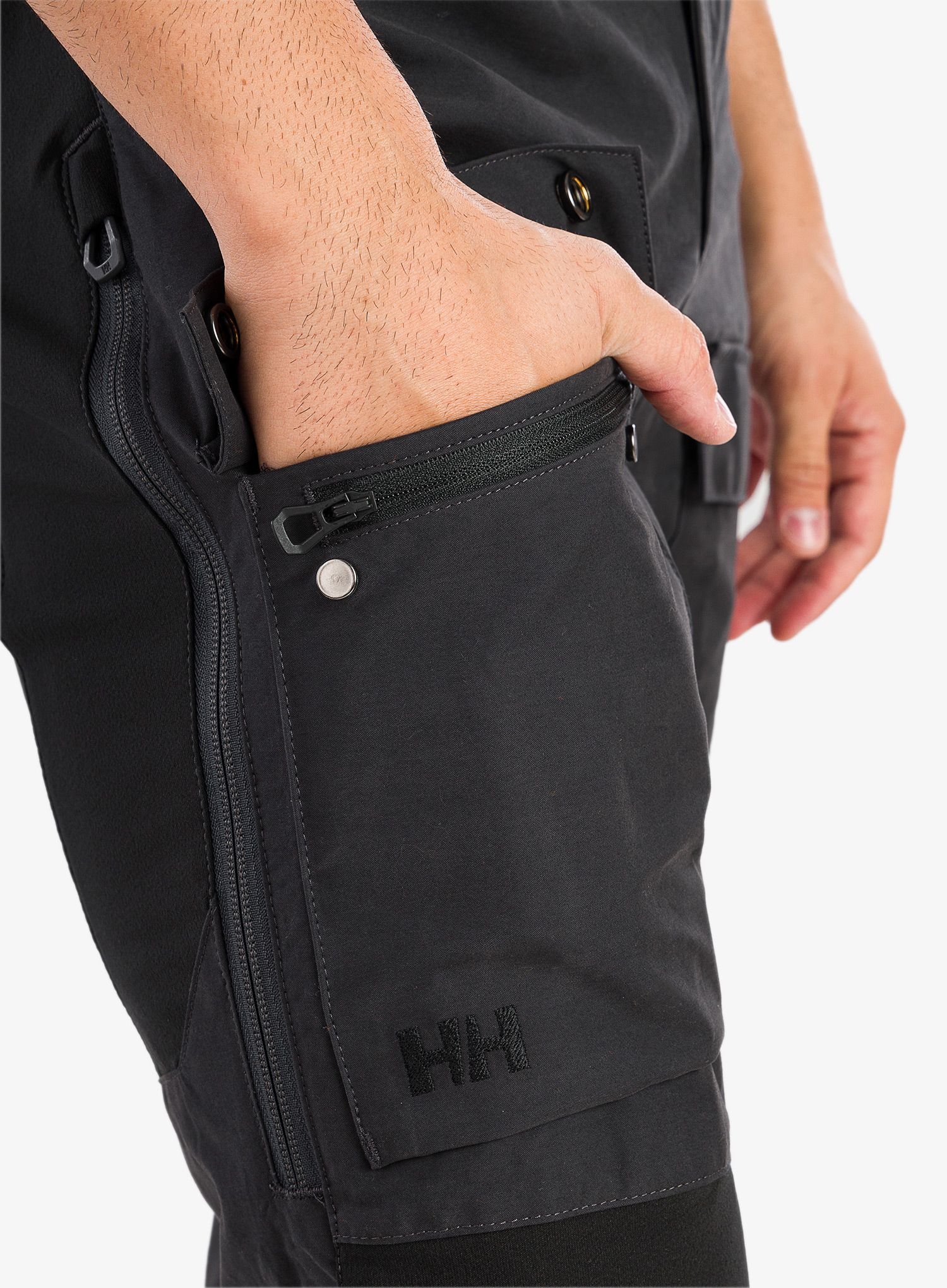 Trekové kalhoty Helly Hansen Veir Tur Pant - ebony