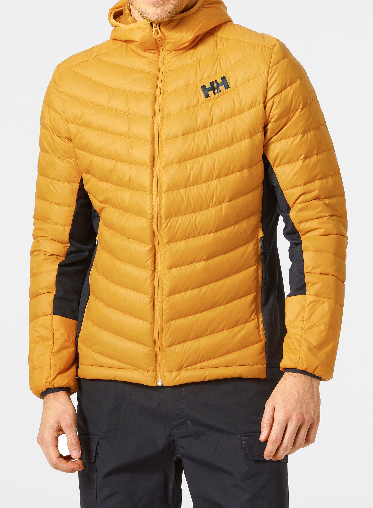 Bunda Helly Hansen Verglas Hooded Down Hybrid Insulator - cloudberry