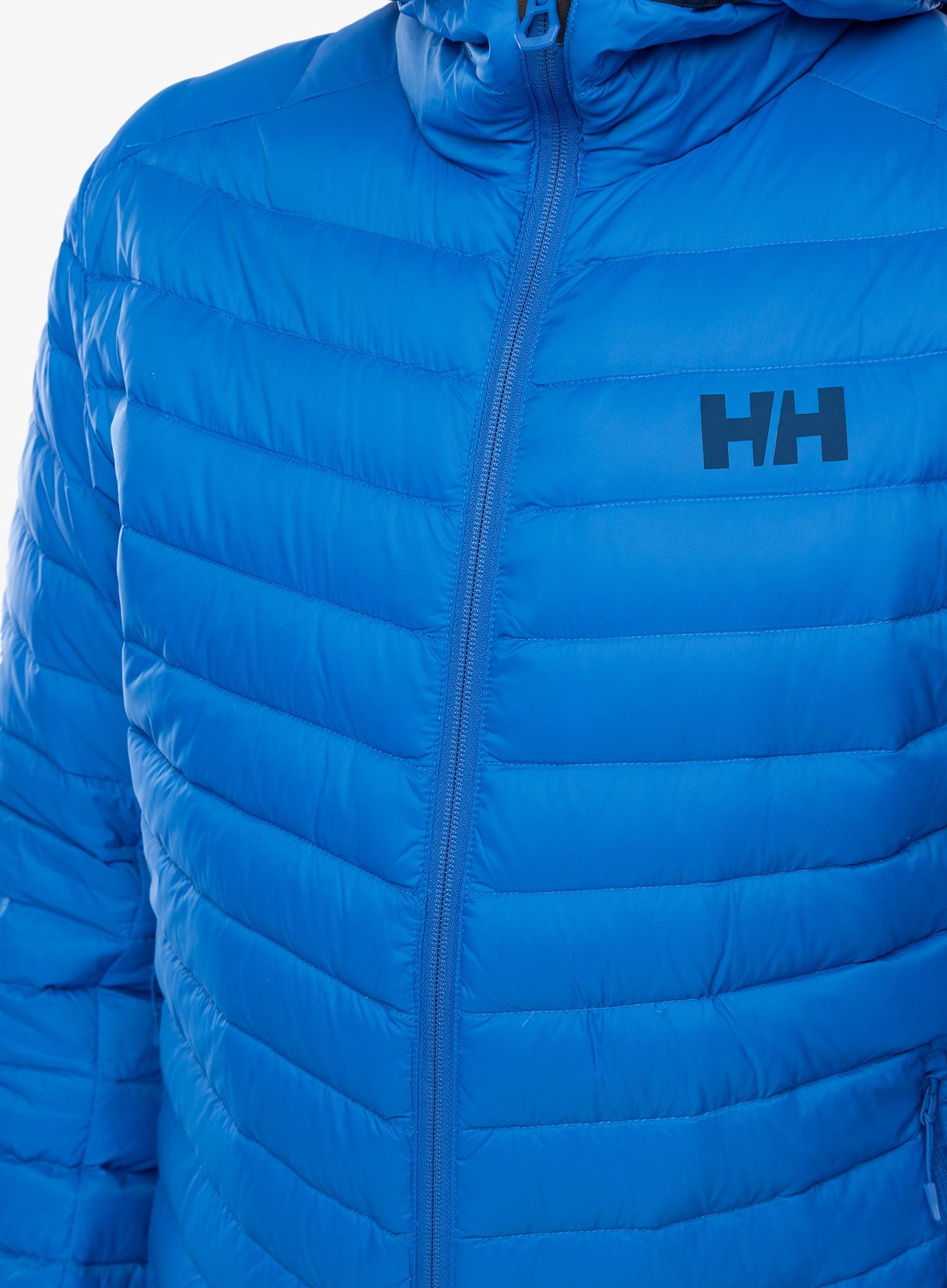 Péřová bunda pánská Helly Hansen Verglas Hooded Down Insulator - cobalt 2.0