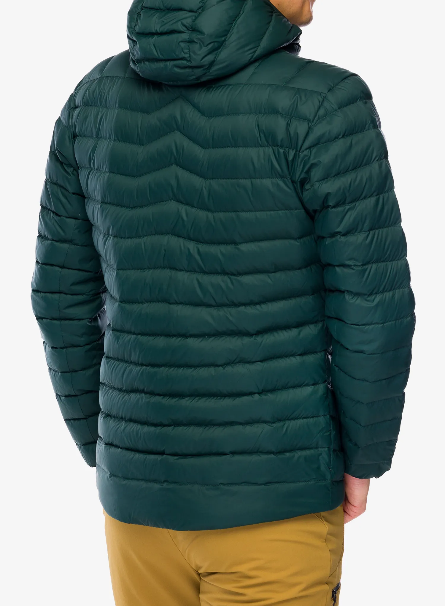 Péřová bunda Helly Hansen Verglas Hooded Down Insulator - darkest spruce