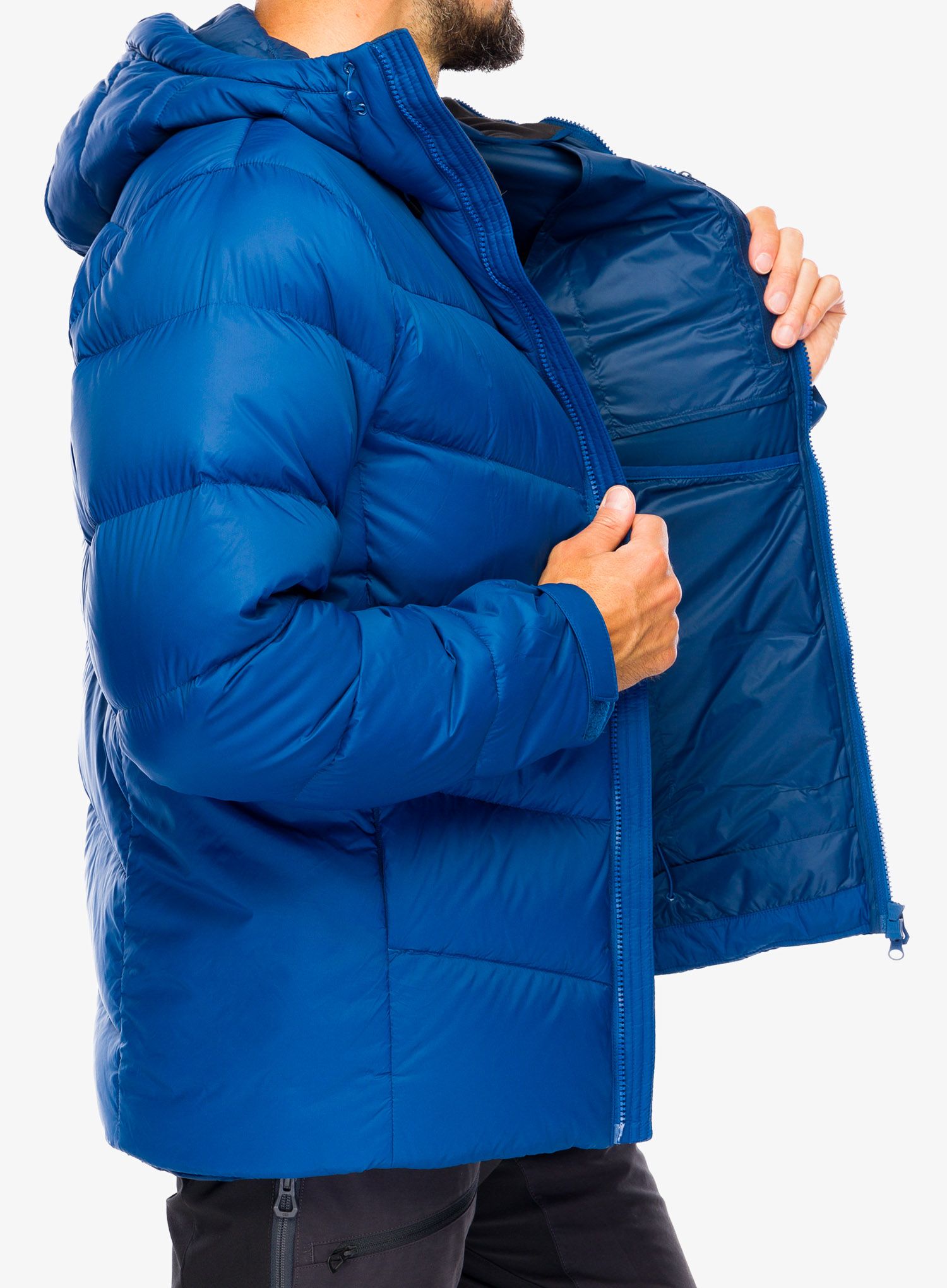 Péřová bunda Helly Hansen Verglas Icefall Down Jacket - deep fjord