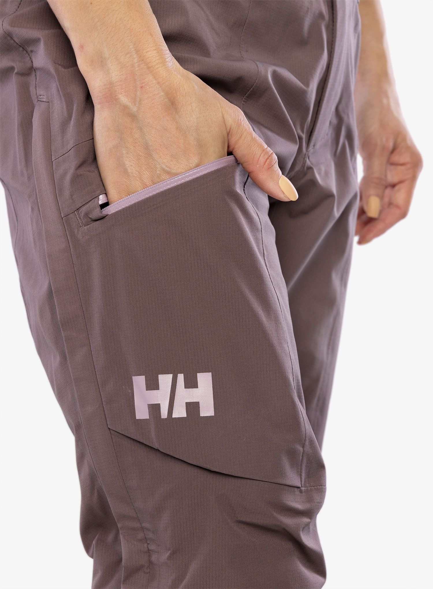 Kalhoty dámské Helly Hansen Verglas Infinity Shell Pant - sparrow grey