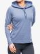 Dámská mikina s kapucí Helly Hansen Verglas Light Hoodie - ocean