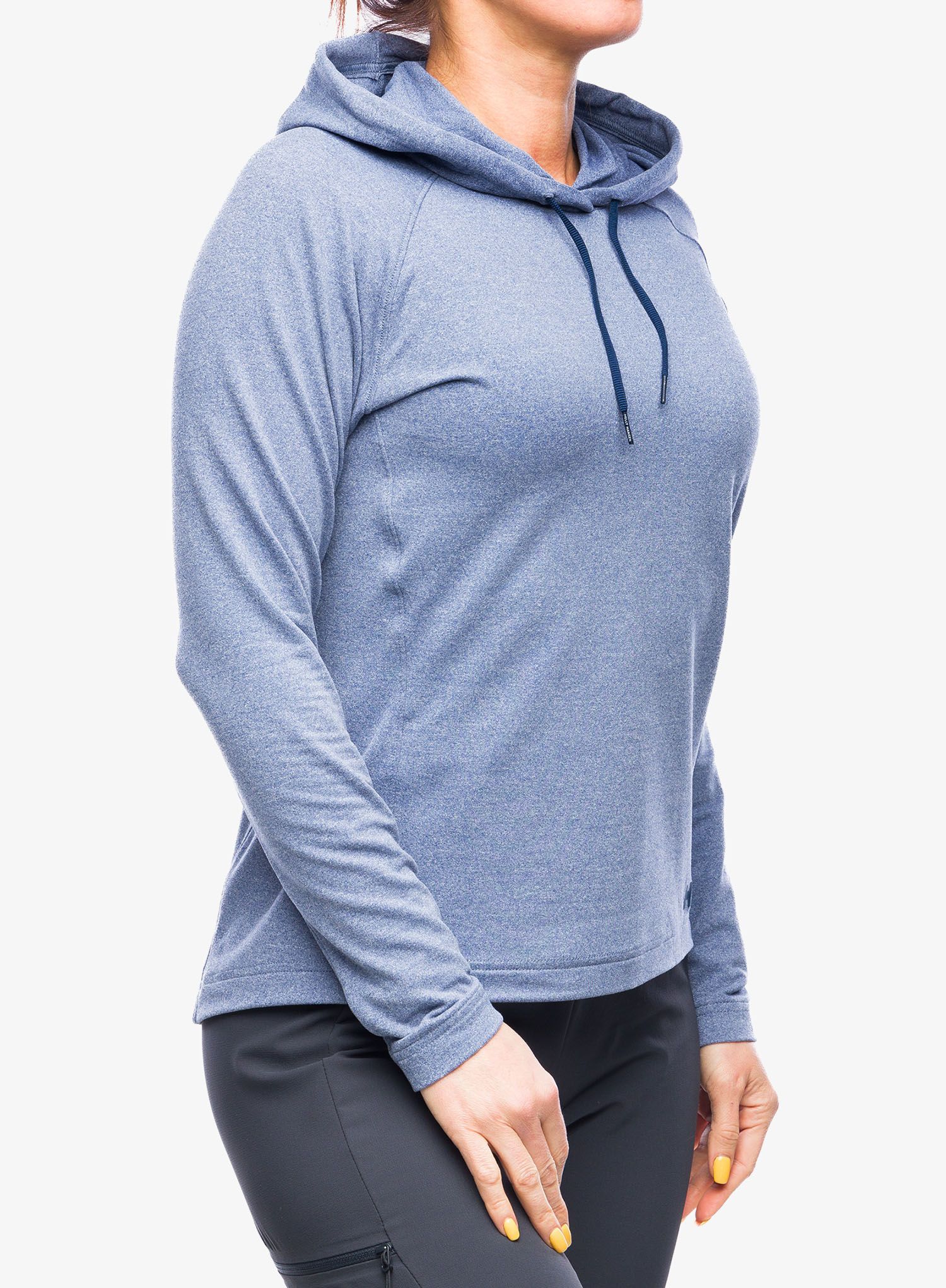 Dámská mikina s kapucí Helly Hansen Verglas Light Hoodie - ocean