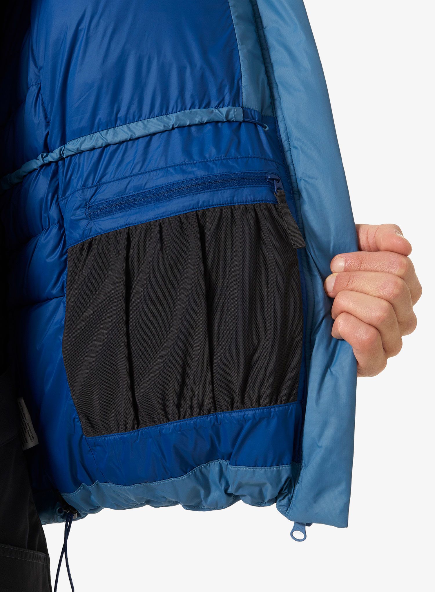 Péřová bunda Helly Hansen Verglas Polar Down Jacket - blue fog