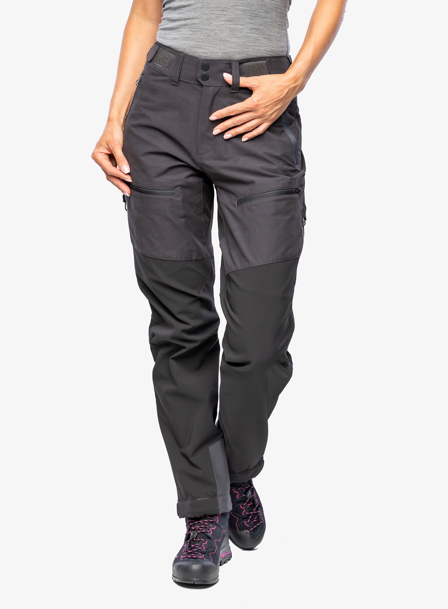 Dámské trekingové kalhoty Helly Hansen Verglas Tur Pant - ebony