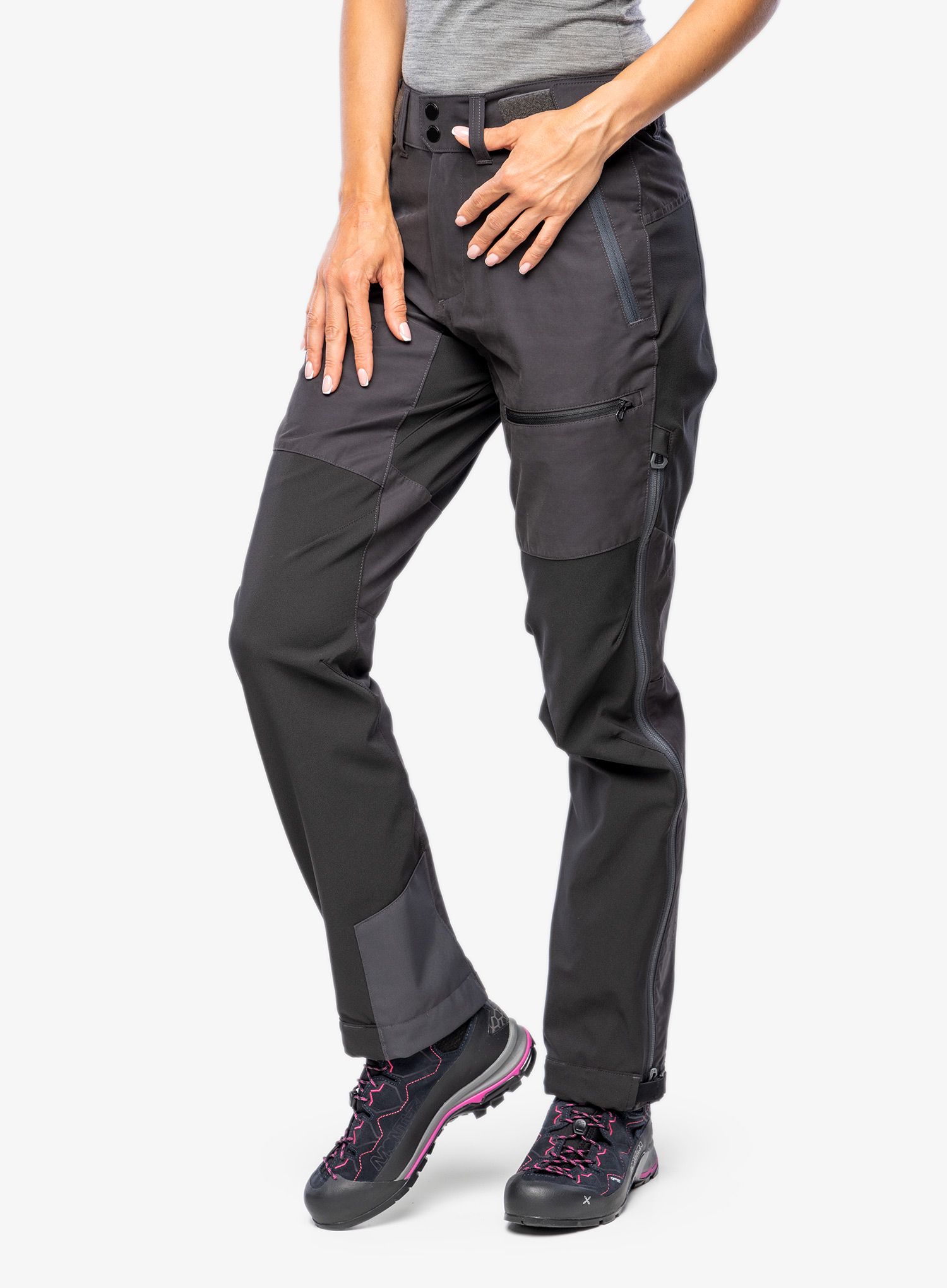 Dámské trekingové kalhoty Helly Hansen Verglas Tur Pant - ebony