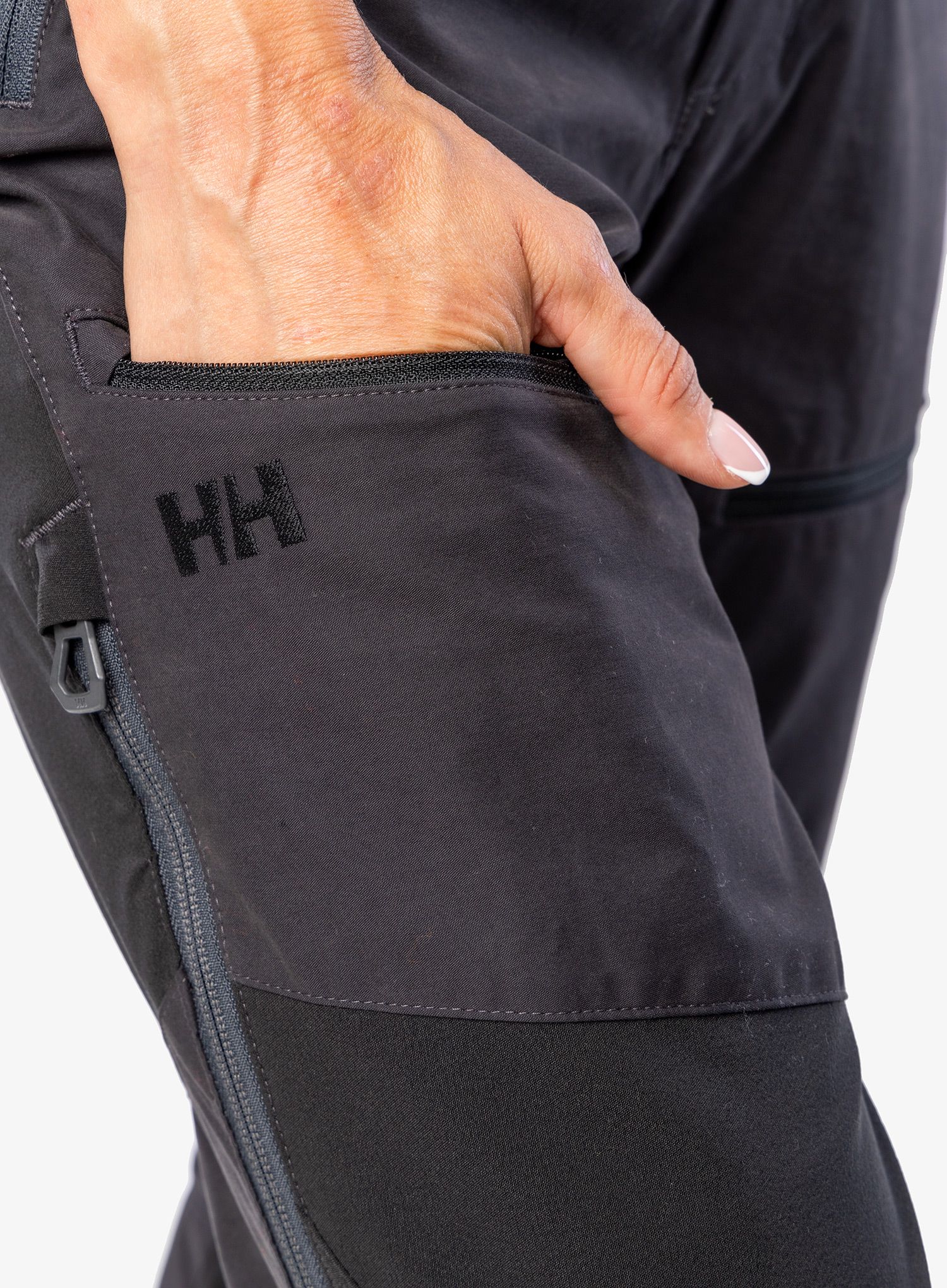 Dámské trekingové kalhoty Helly Hansen Verglas Tur Pant - ebony