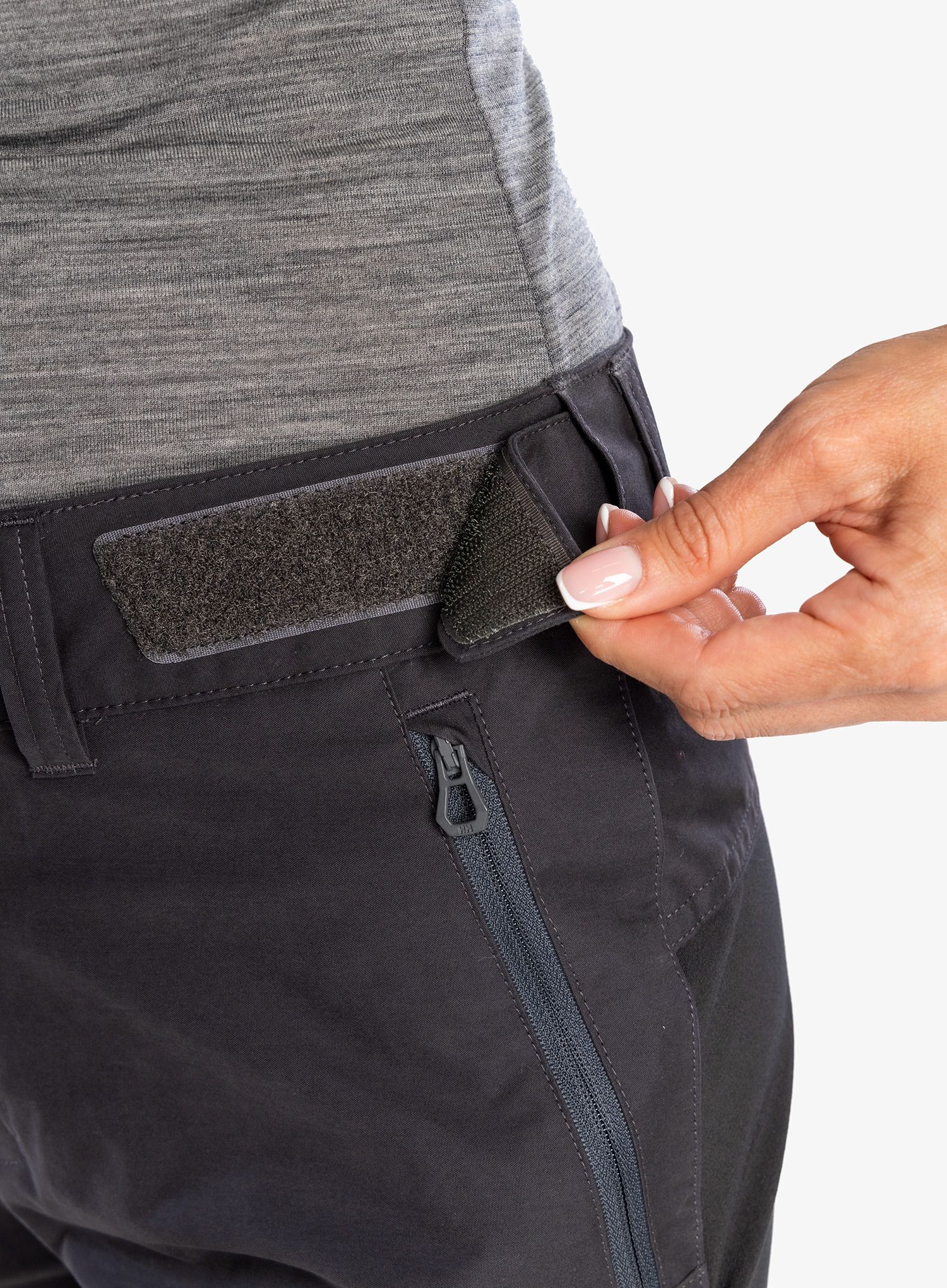 Dámské trekingové kalhoty Helly Hansen Verglas Tur Pant - ebony