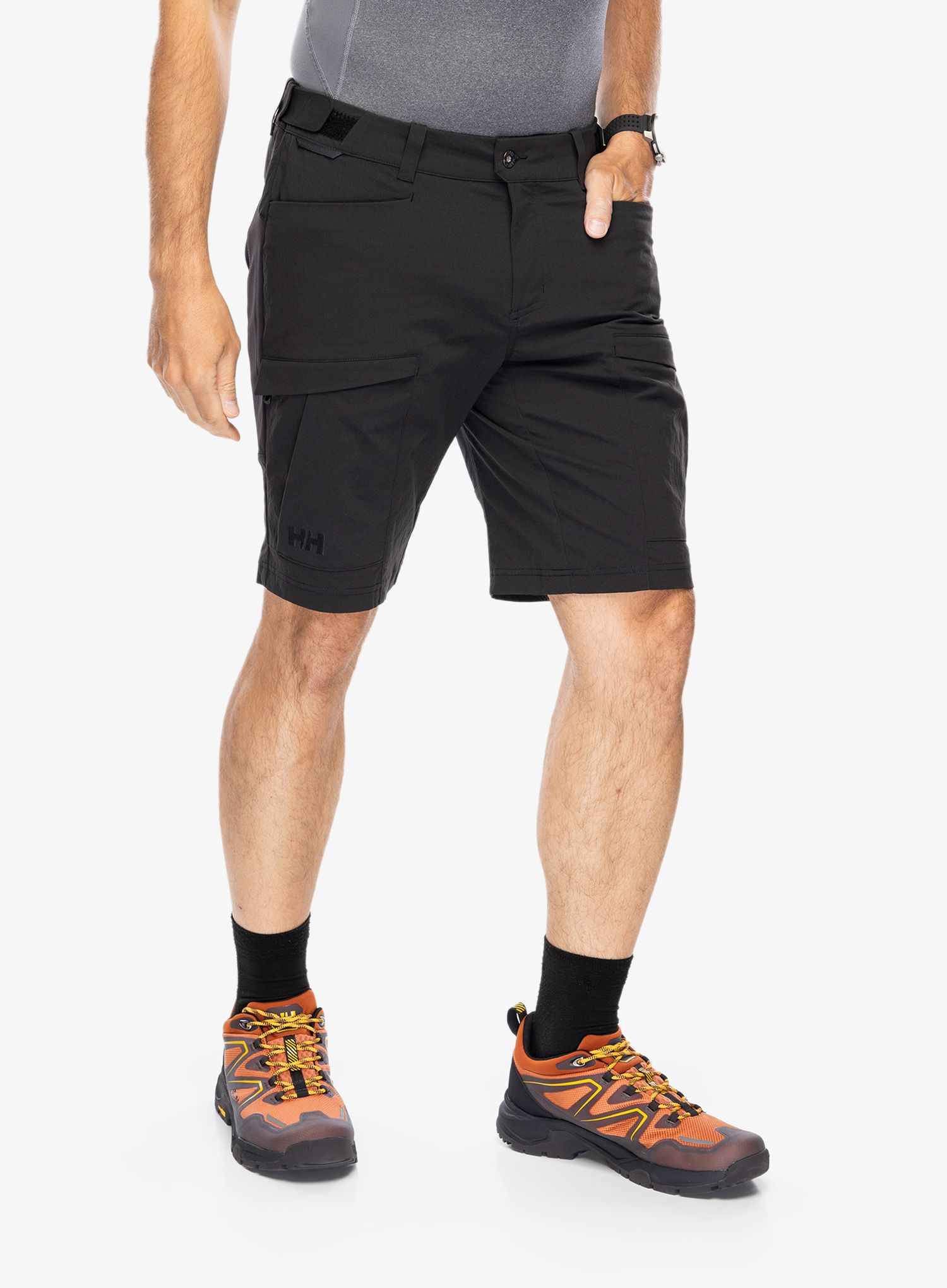 Outdoorové kraťasy Helly Hansen Verglas Tur Shorts - black