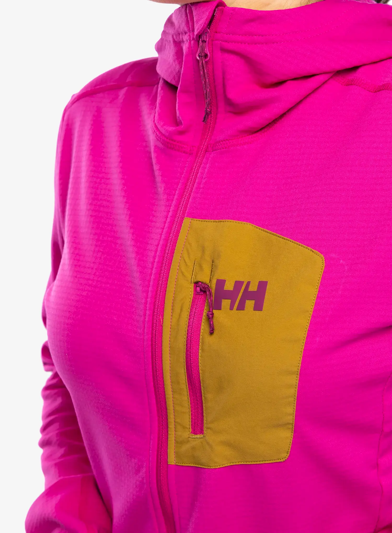Outdoor mikina dámská Helly Hansen Versalite Hooded Jacket - magenta 2.0