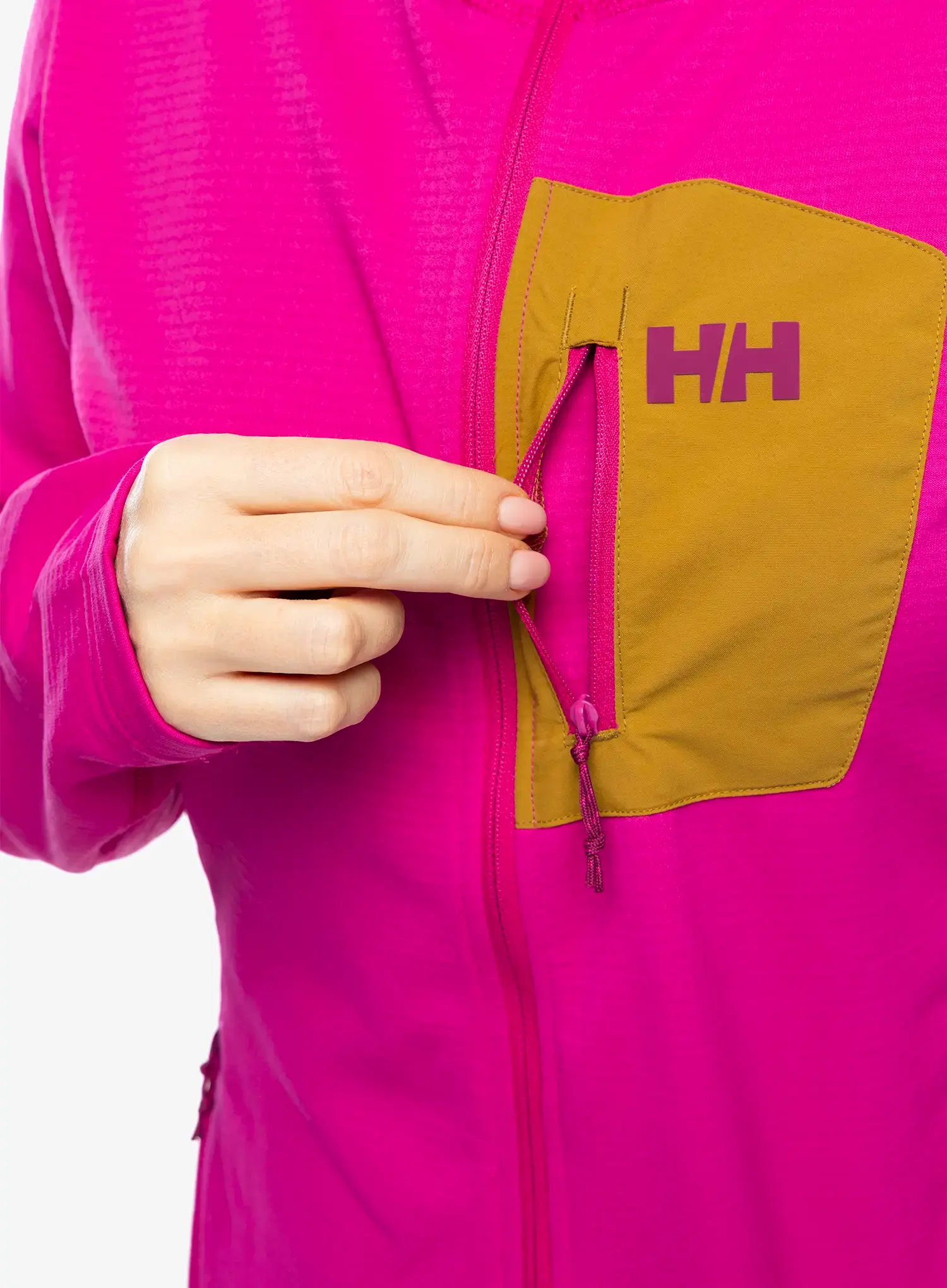 Outdoor mikina dámská Helly Hansen Versalite Hooded Jacket - magenta 2.0