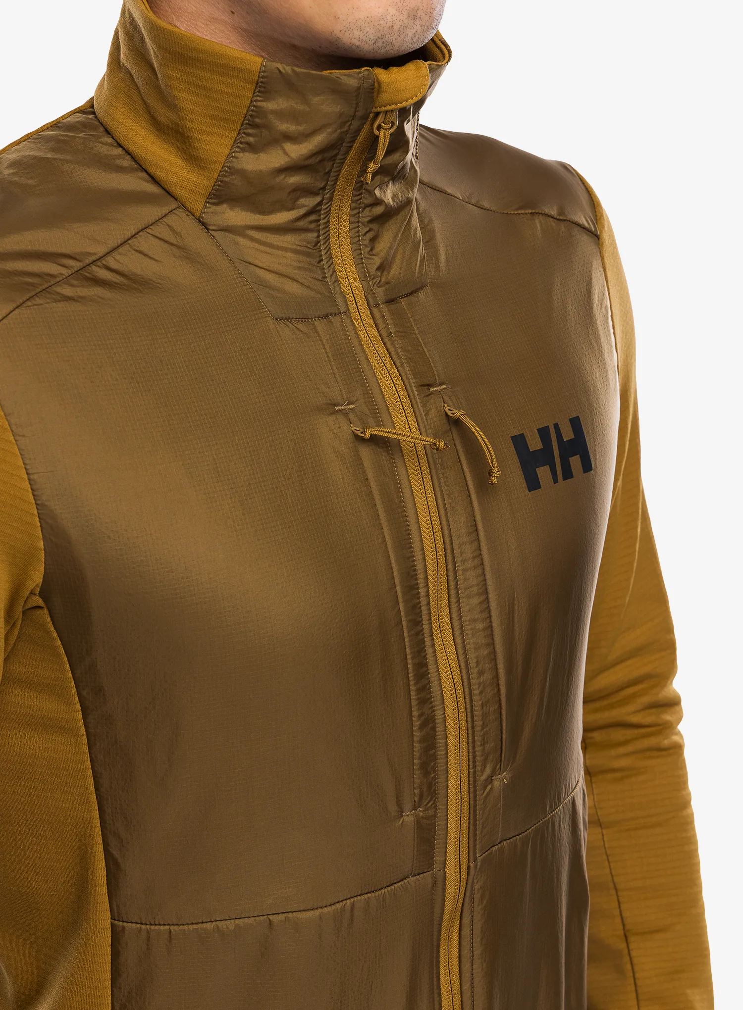 Mikina se zipem Helly Hansen Versalite Hybrid Fleece Jacket - lynx
