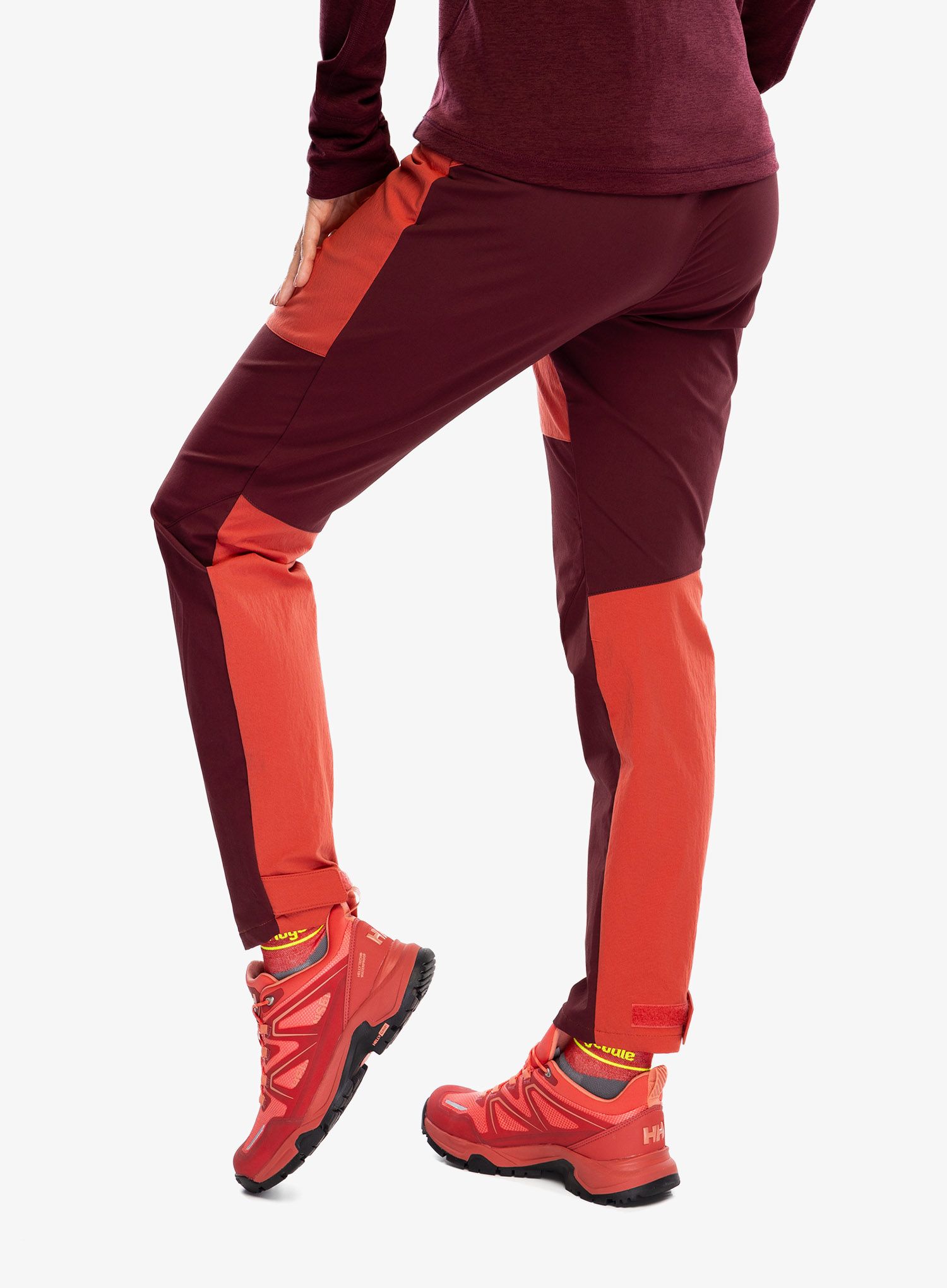 Kalhoty dámské Helly Hansen Vika Tur Pant - poppy red/hickory