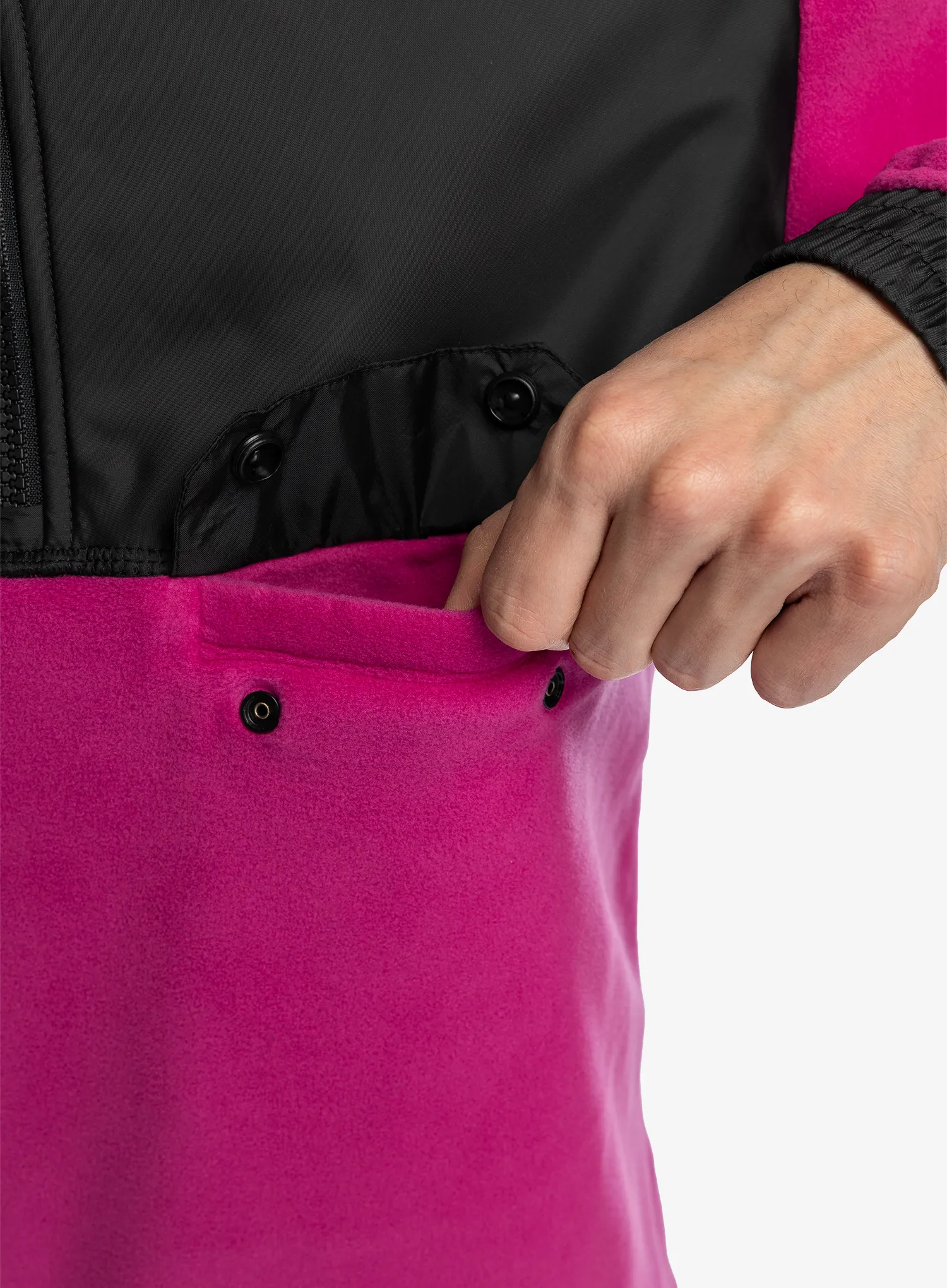 Fleece mikina Helly Hansen YU 1/2 Zip Fleece - magenta 2.0