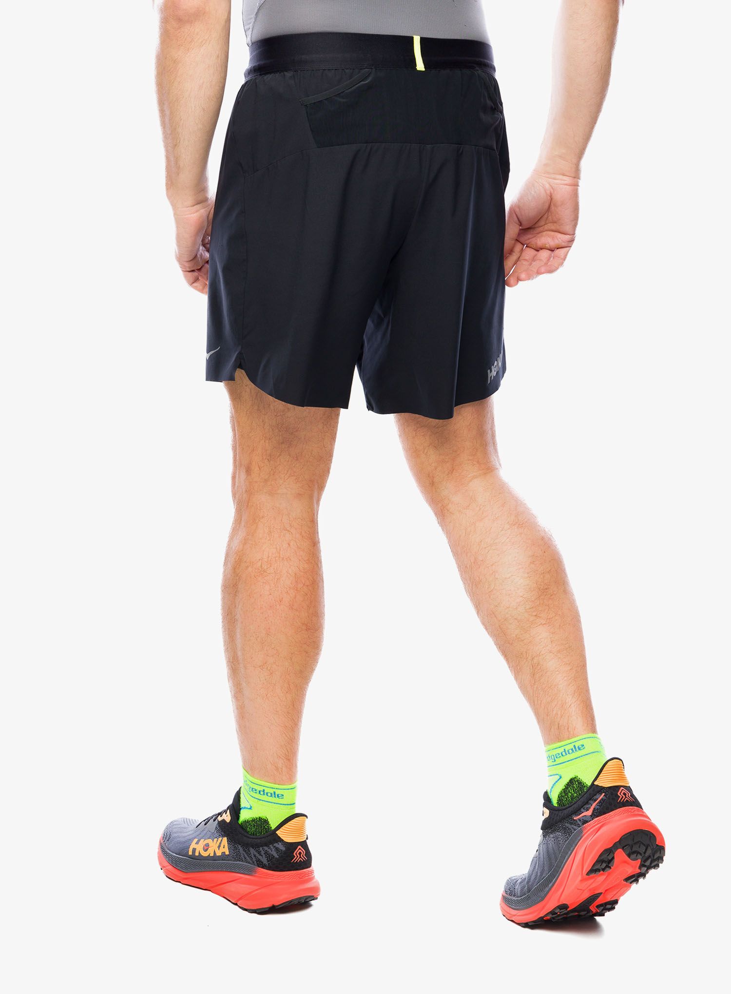 Běžecké kraťasy Hoka 7'' Short 2In1 - black