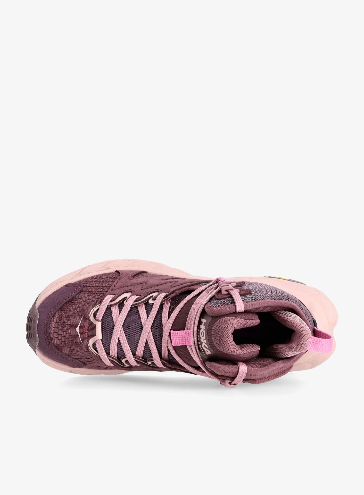 Turistické boty dámské Hoka Anacapa Breeze Mid - raisin/pale mauve