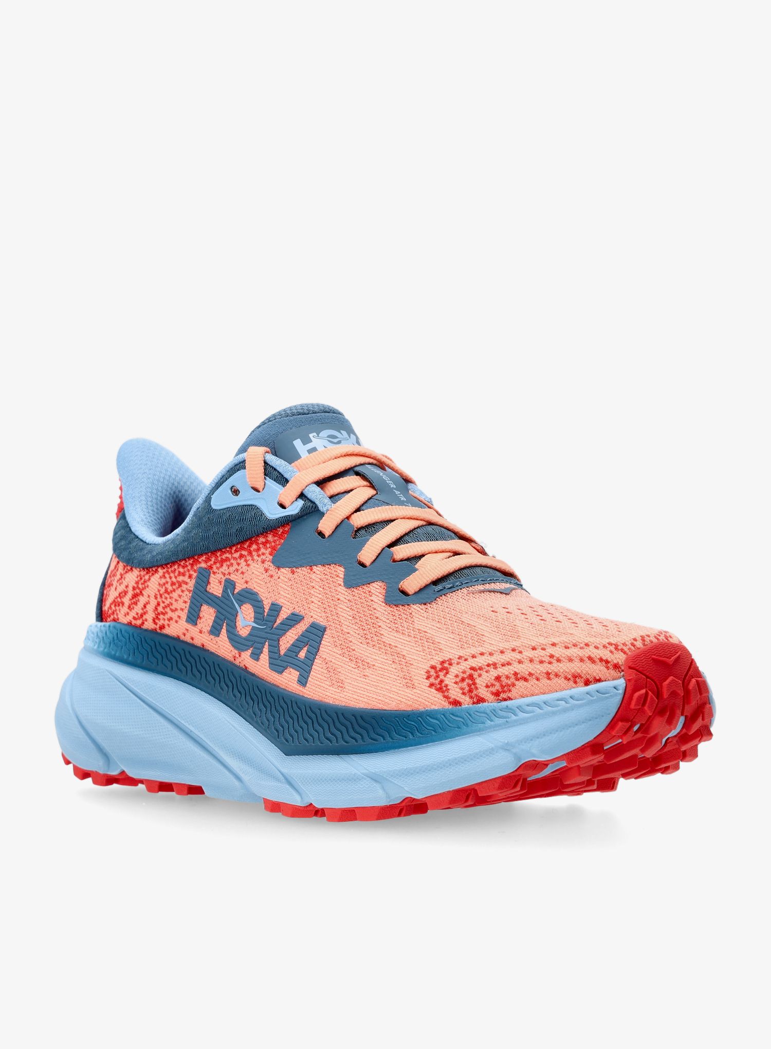 Běžecké boty dámské Hoka Challenger ATR 7 - papaya/real teal