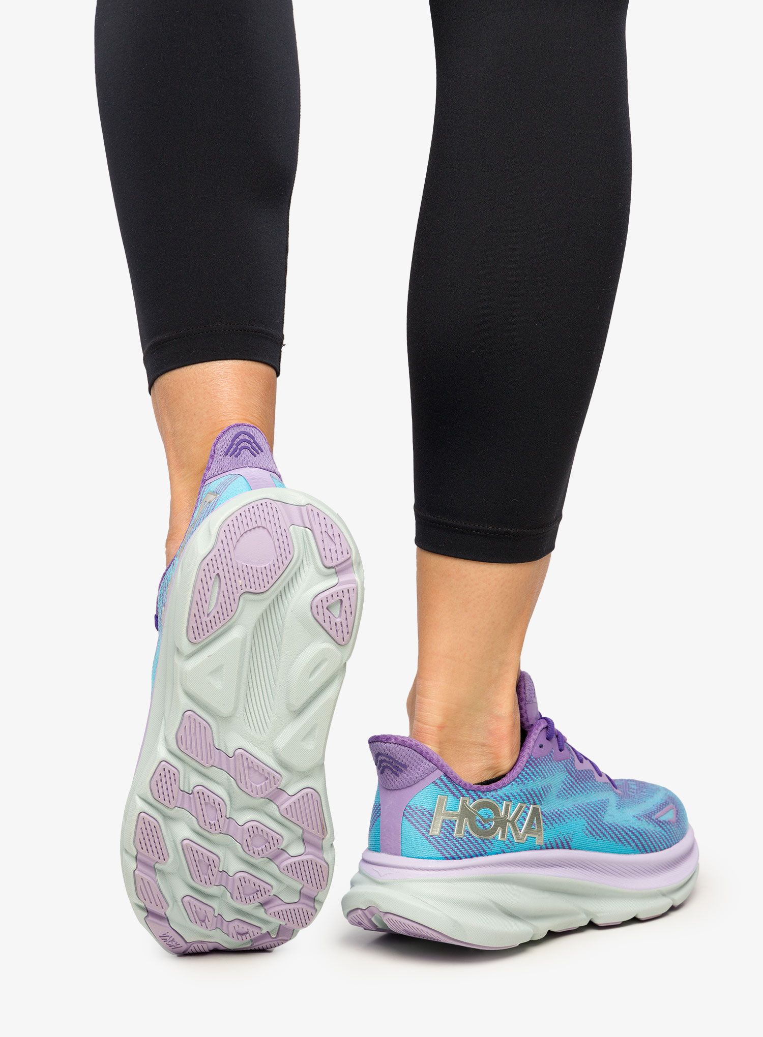 Běžecké boty dámské Hoka Clifton 9  - chalk violet/pastel lilac