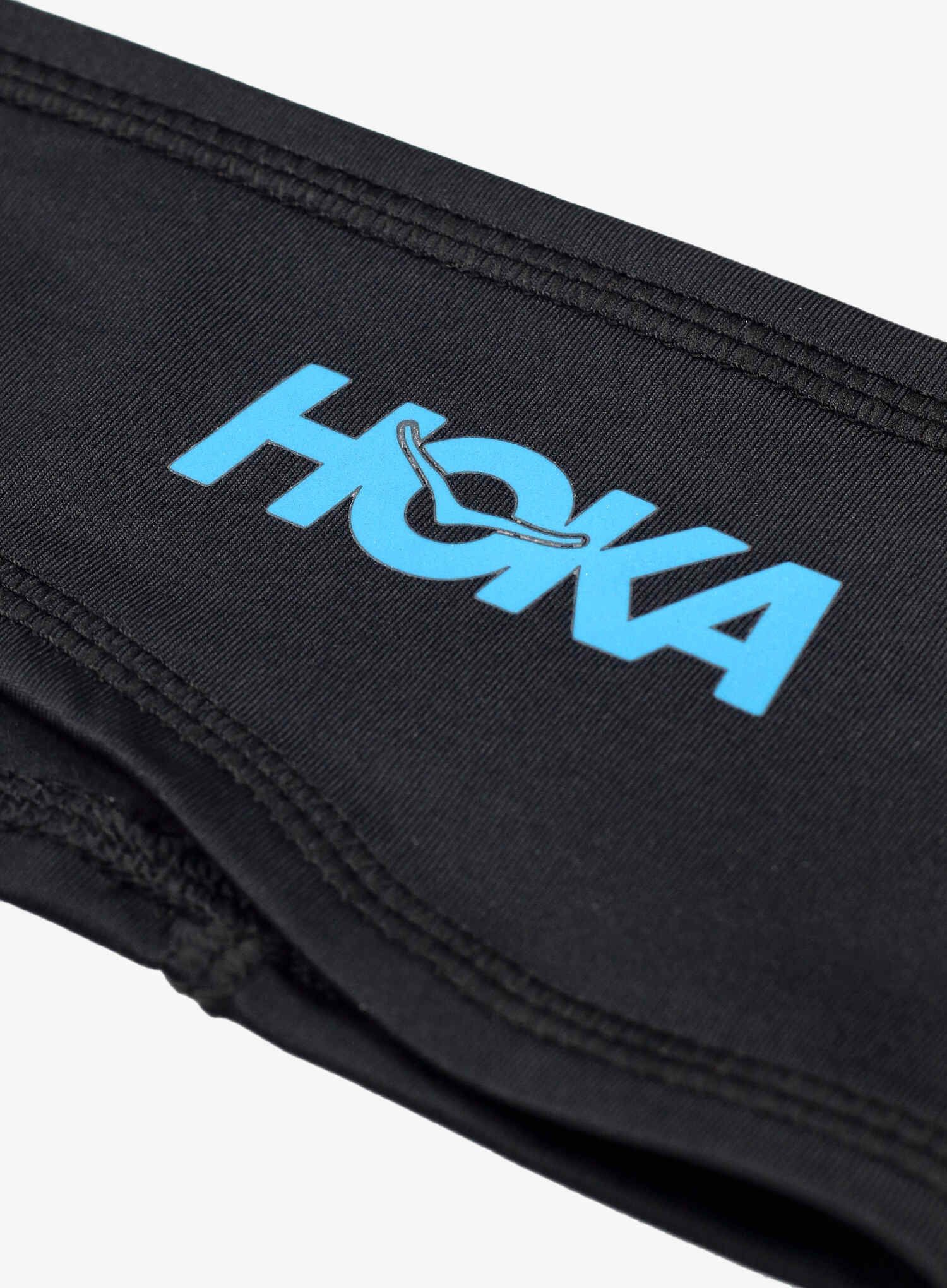 Čelenka na běhání Hoka ColdSnap Fleece Headband - black