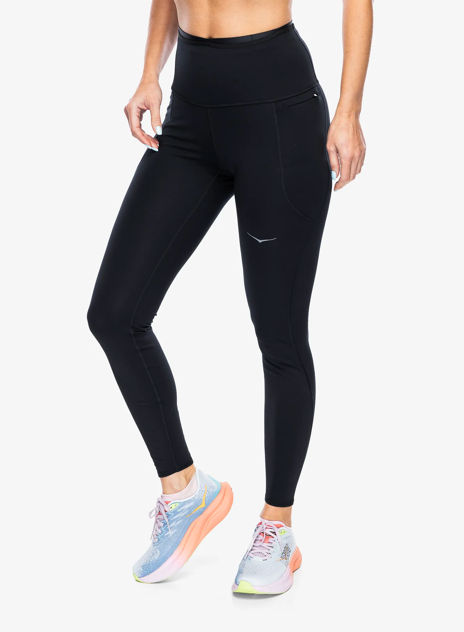 Dámské běžecké legíny Hoka ColdSnap Run Tight 28 - black