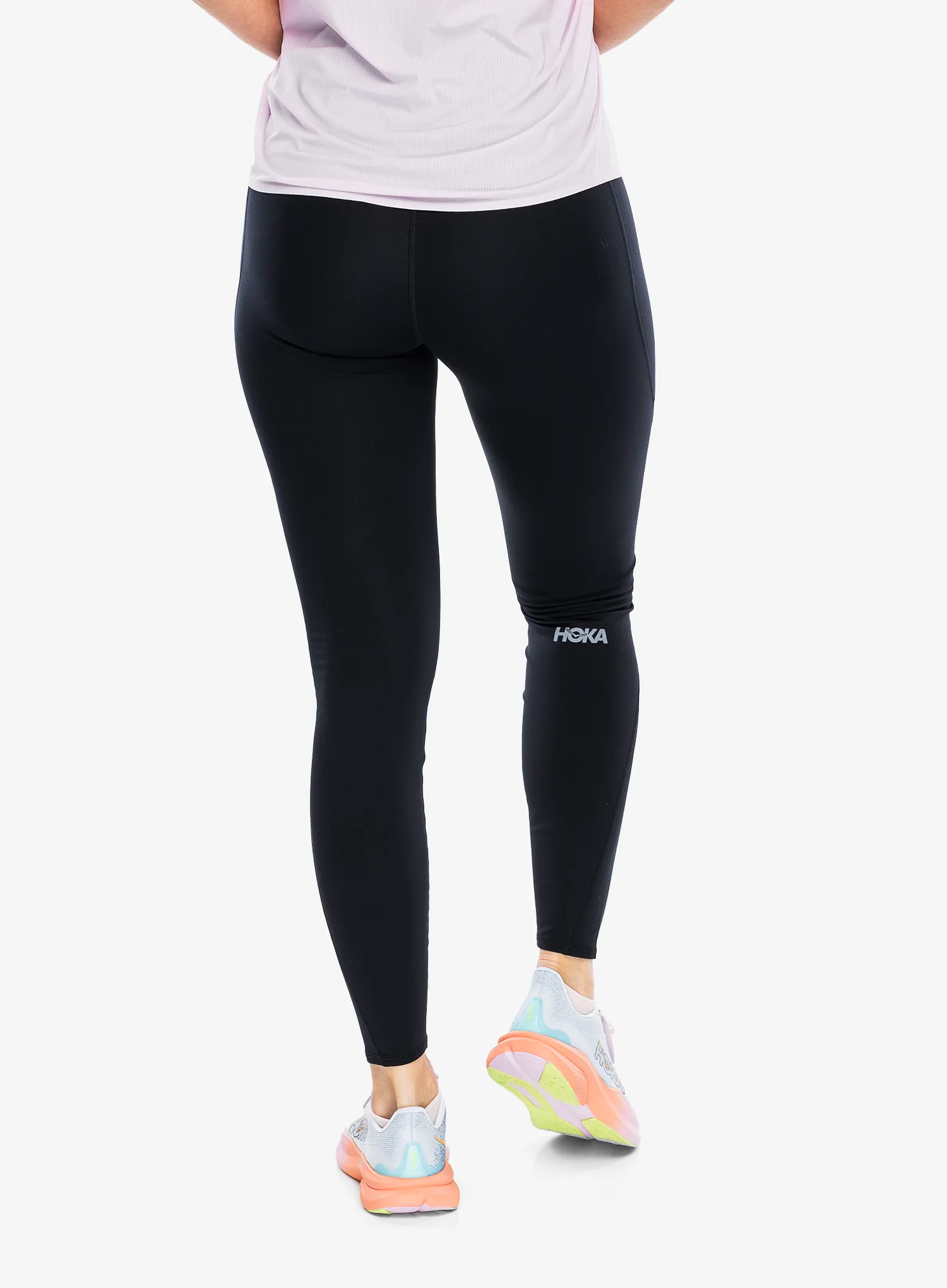 Dámské běžecké legíny Hoka ColdSnap Run Tight 28 - black