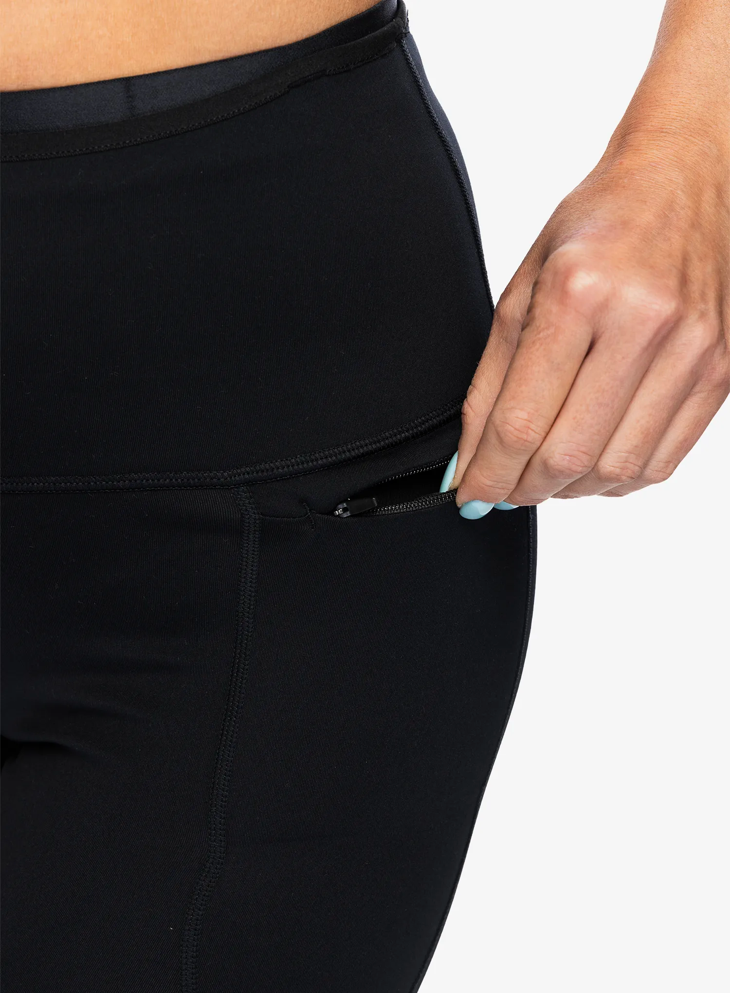 Dámské běžecké legíny Hoka ColdSnap Run Tight 28 - black