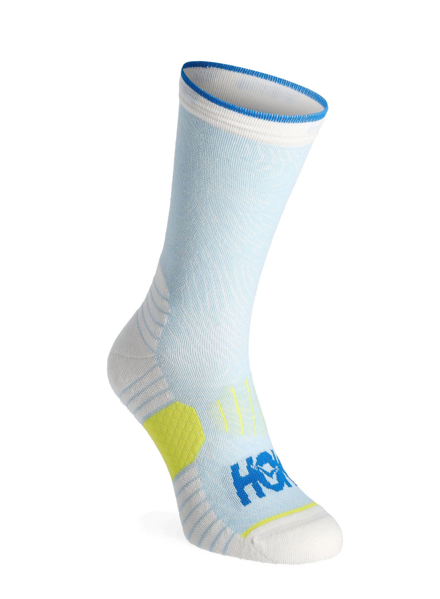 Běžecké ponožky Hoka Crew Run Sock 3-Pack - diva blue/ice/primrose