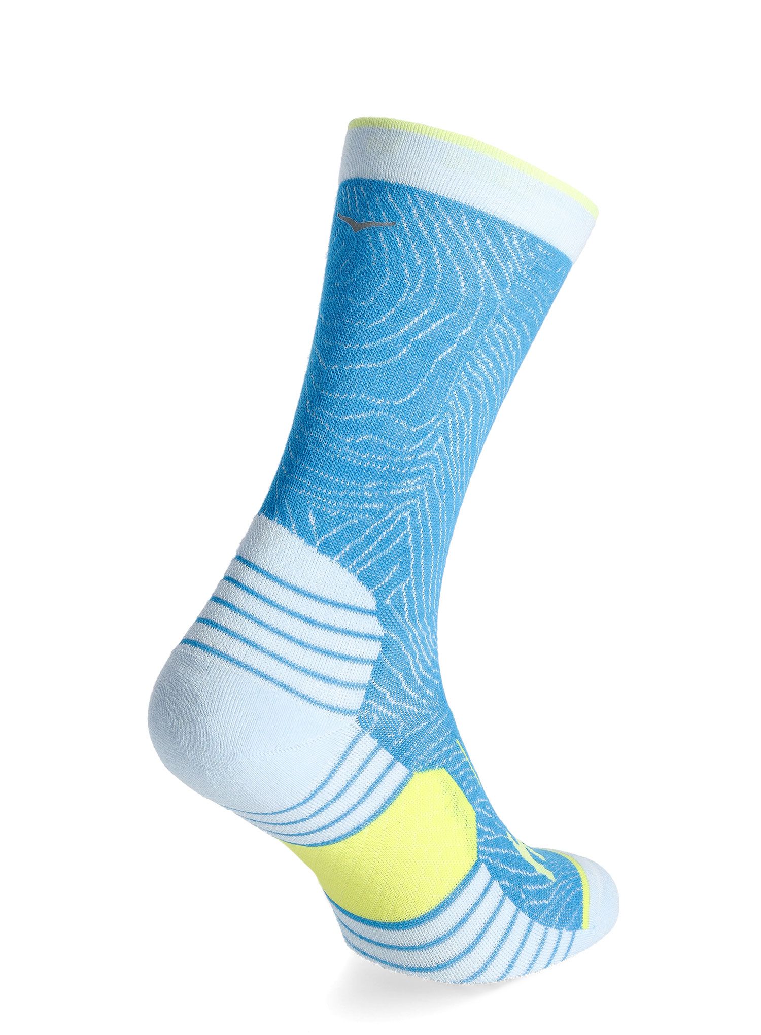 Běžecké ponožky Hoka Crew Run Sock 3-Pack - diva blue/ice/primrose