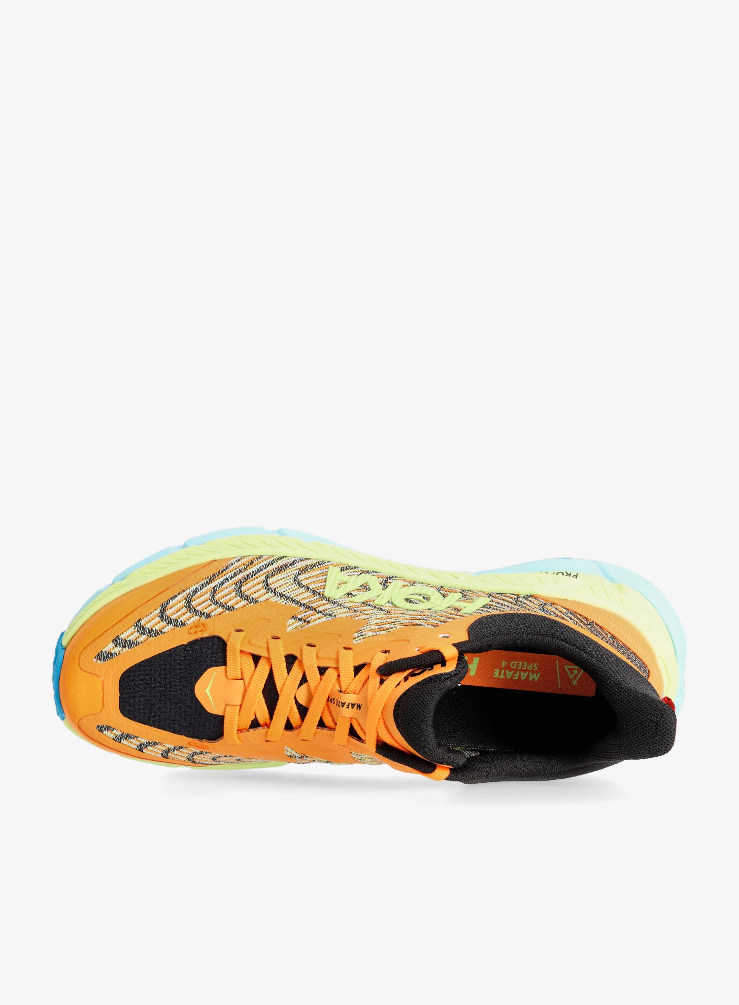 Trailové boty Hoka Mafate Speed 4 - solar flare/lettuce