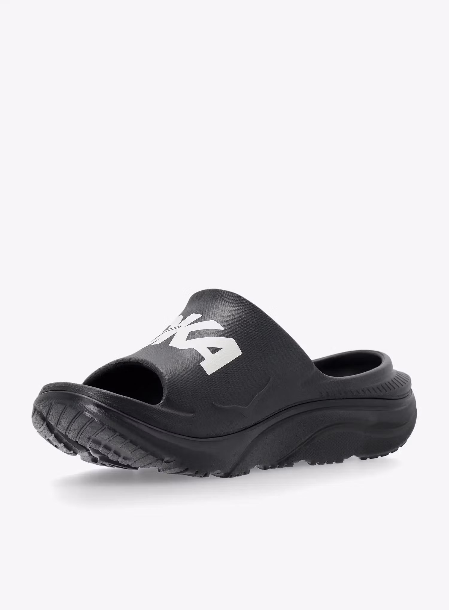 Nazouváky Hoka Ora Athletic Slide - black/white