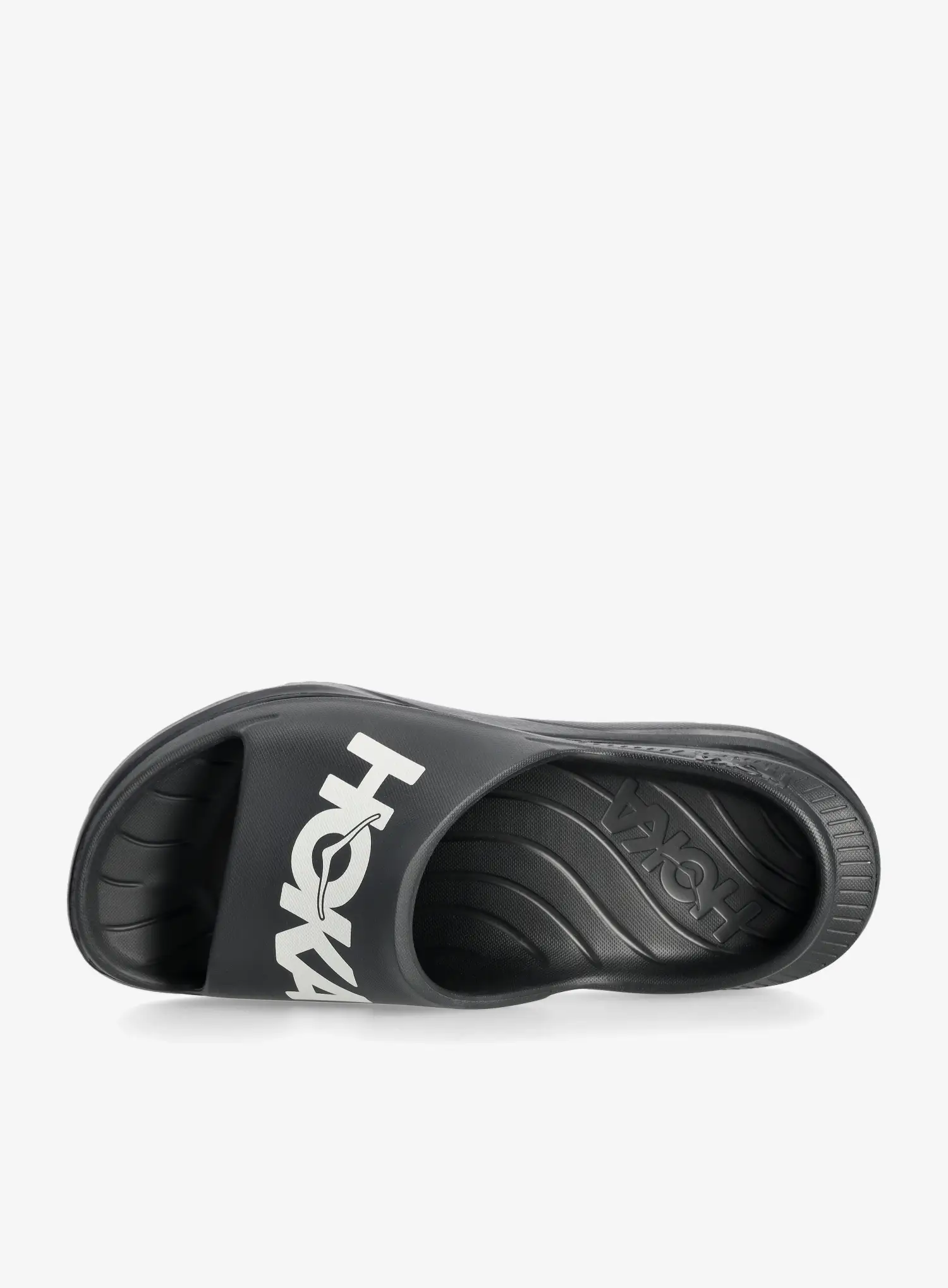 Nazouváky Hoka Ora Athletic Slide - black/white