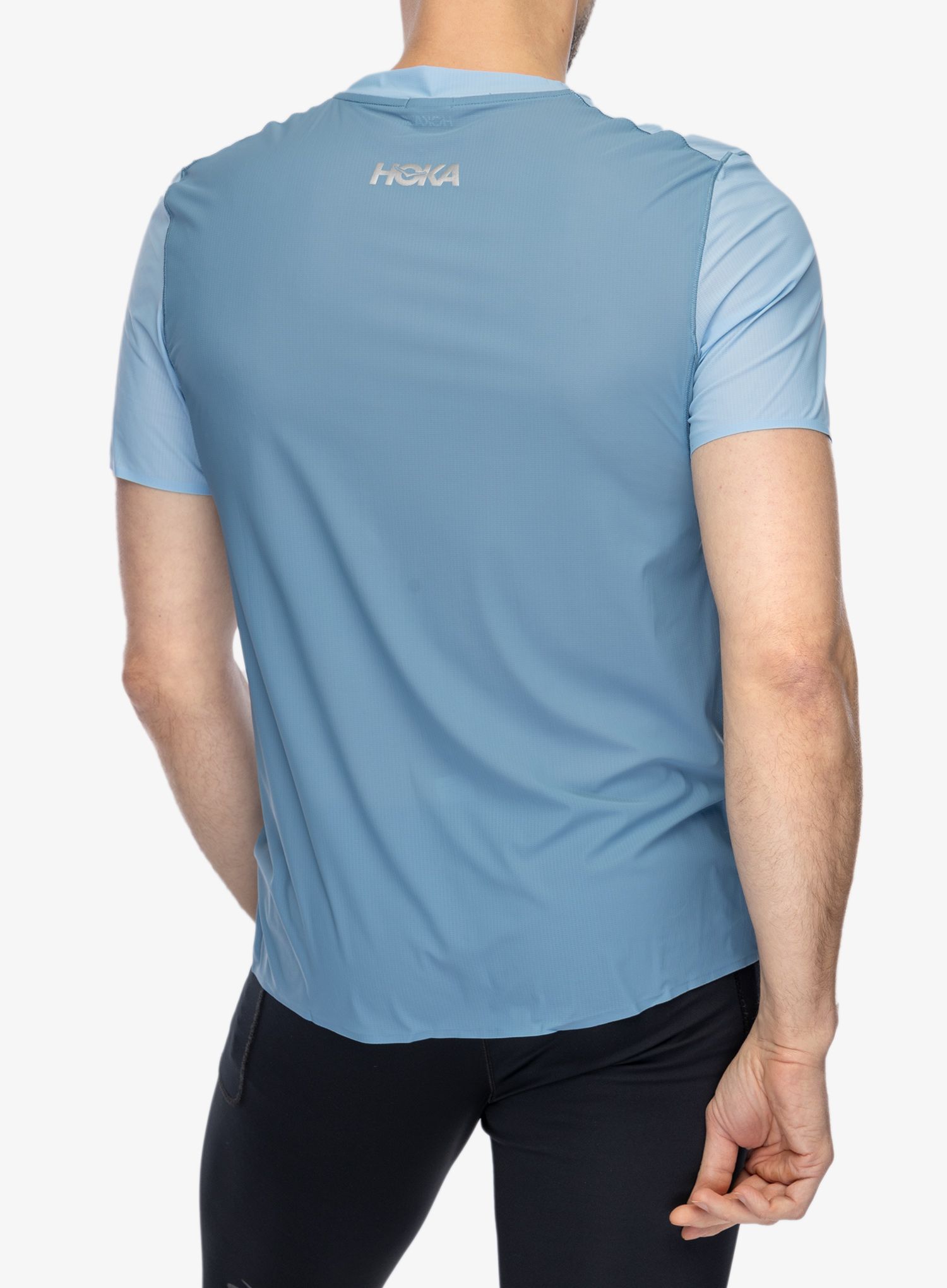 Sportovní tričko Hoka Performance Run Short Sleeve - dusk