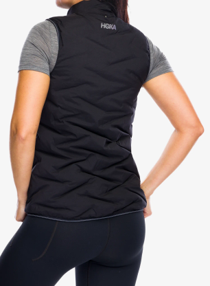 Vesta dámská Hoka Skyfill Run Vest - black
