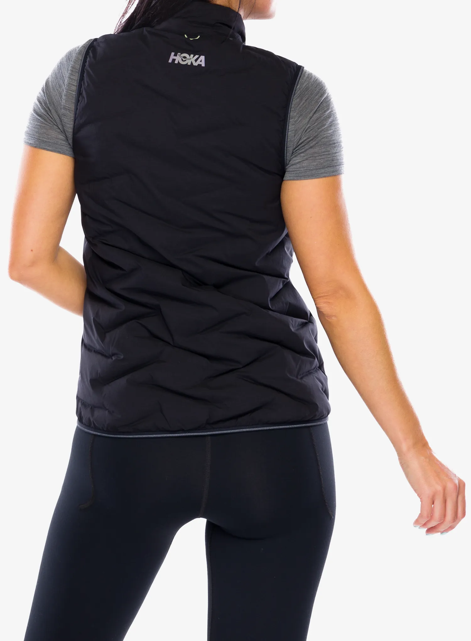 Vesta dámská Hoka Skyfill Run Vest - black