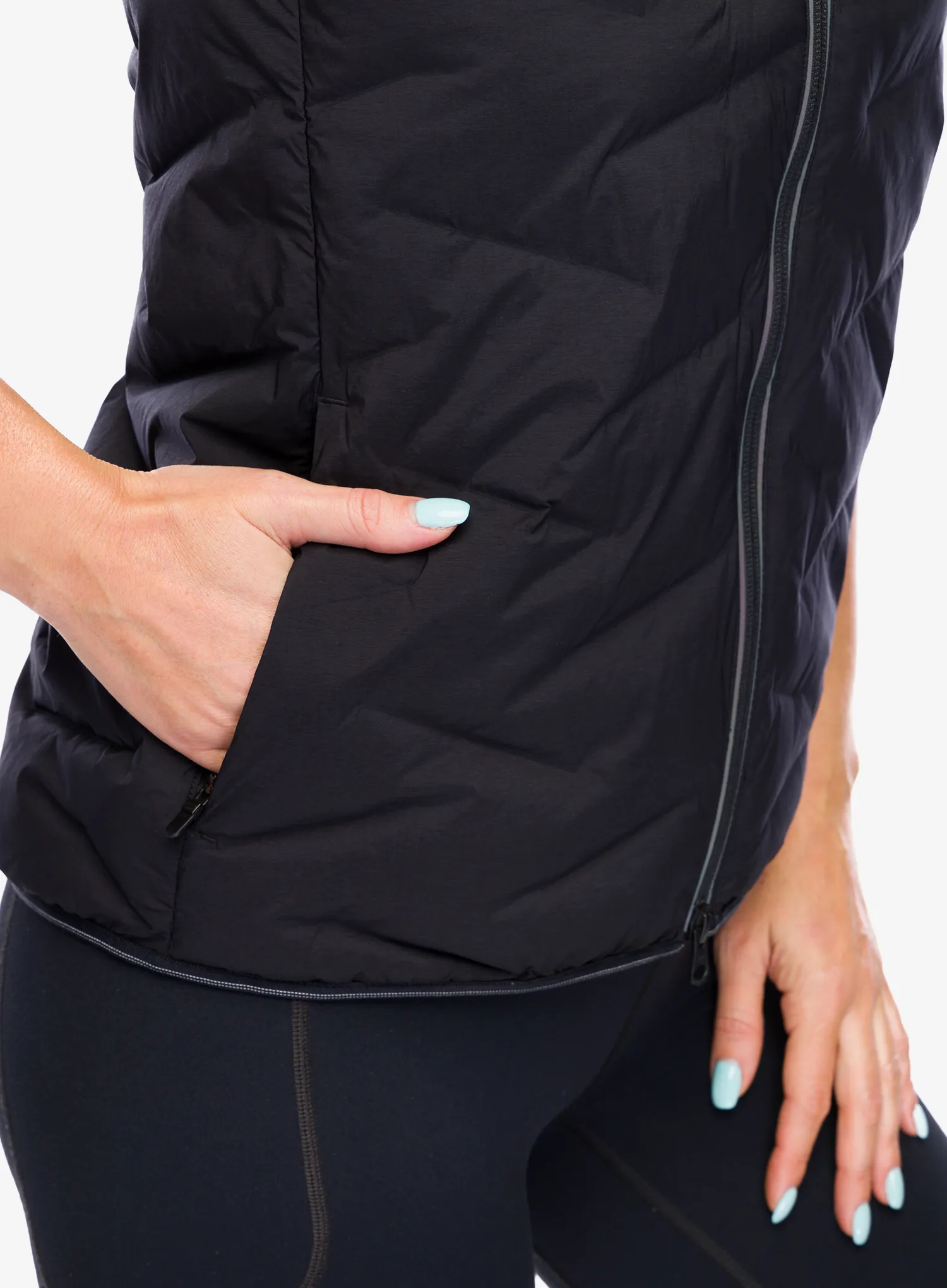 Vesta dámská Hoka Skyfill Run Vest - black