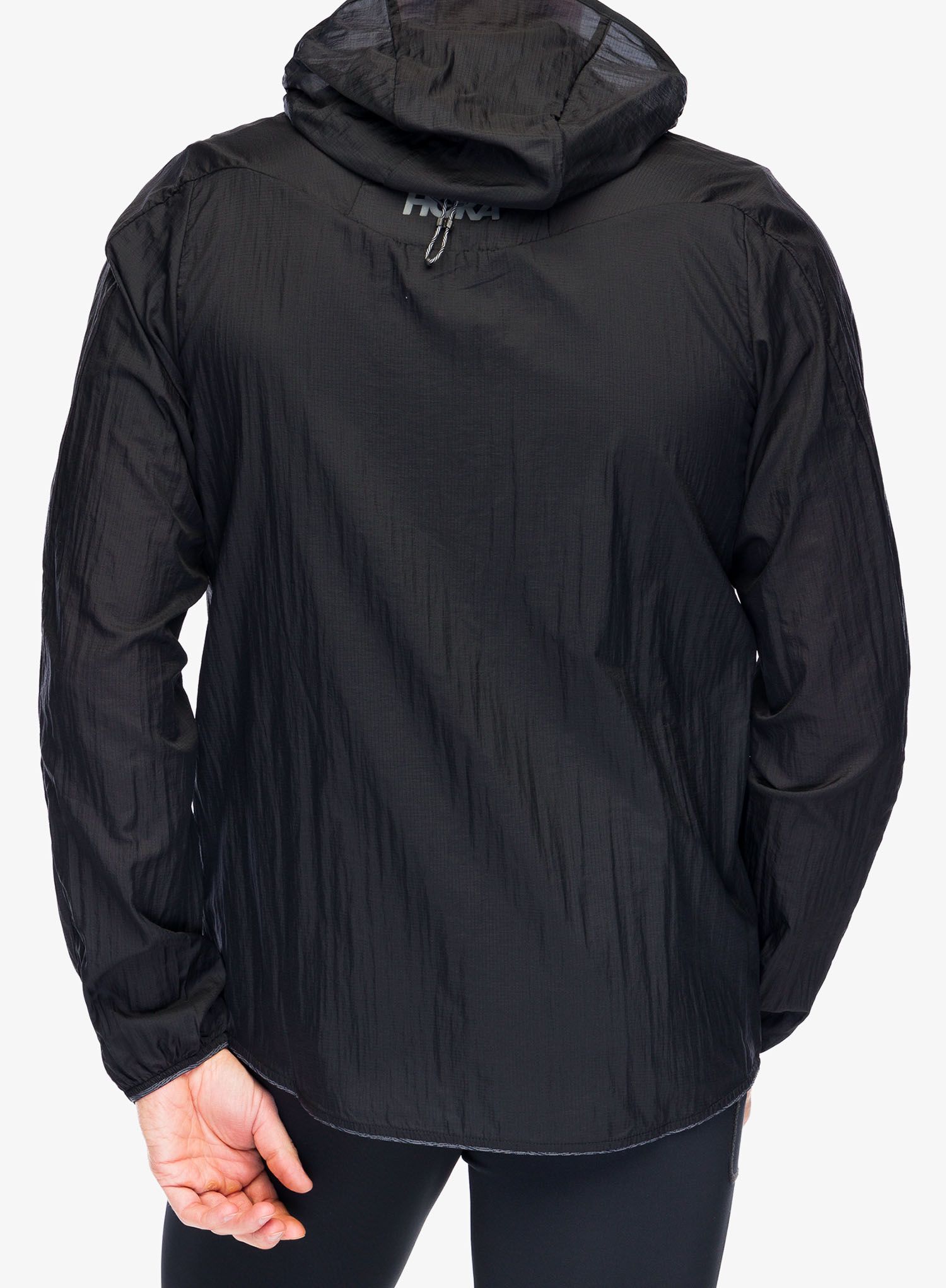 Větrovka Hoka Skyflow Jacket - black