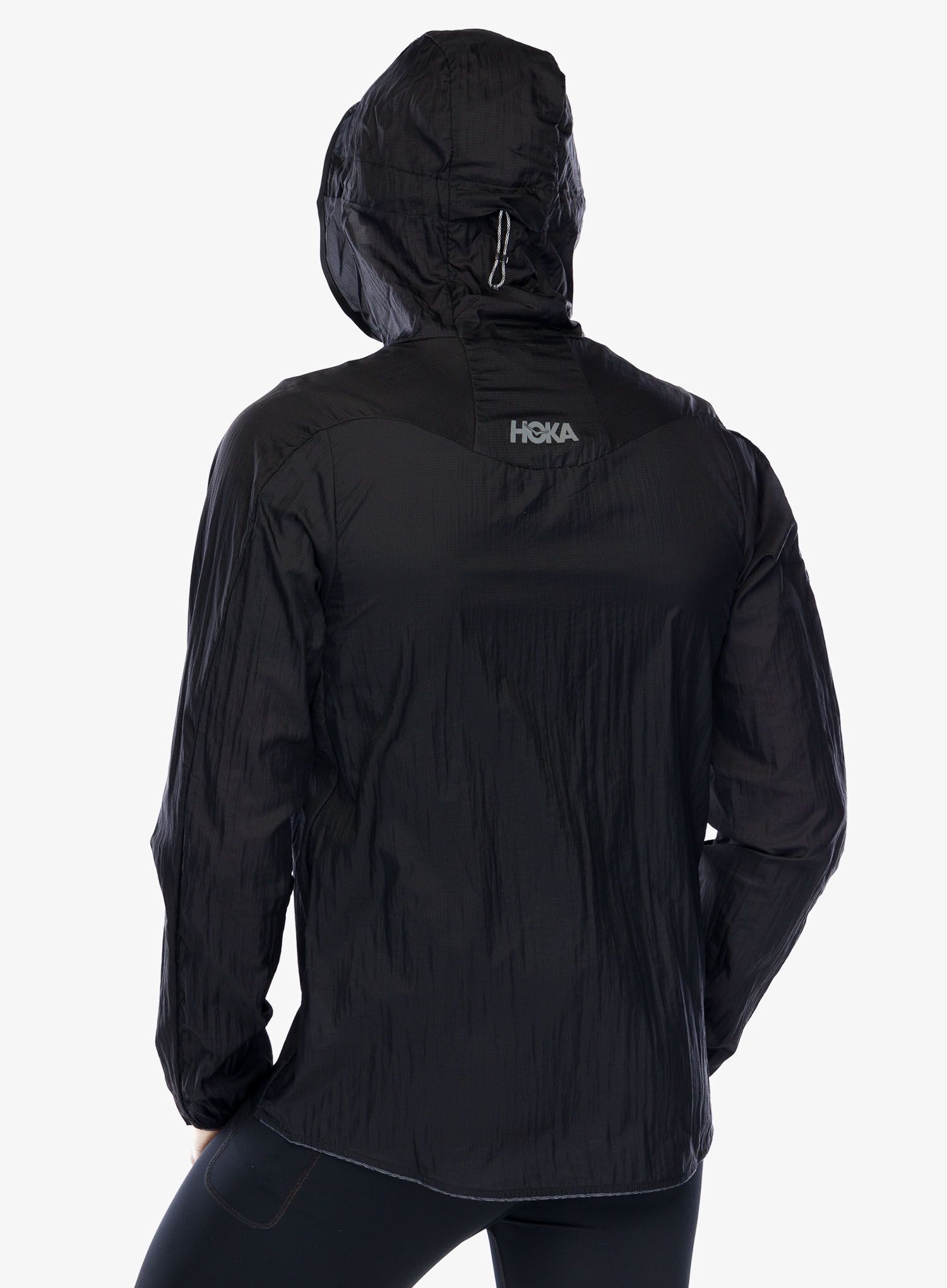 Větrovka Hoka Skyflow Jacket - black