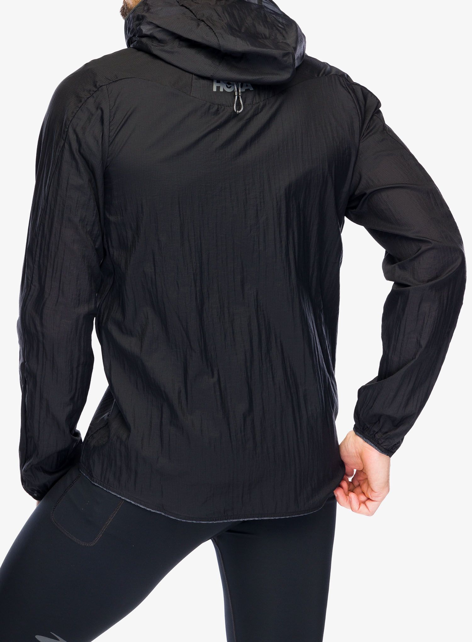 Větrovka Hoka Skyflow Jacket - black
