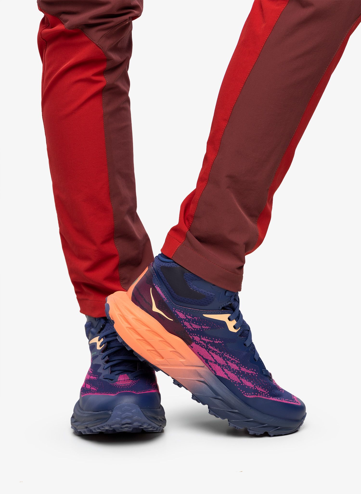 Turistické boty dámské Hoka Speedgoat 5 Mid GTX - blue/camellia