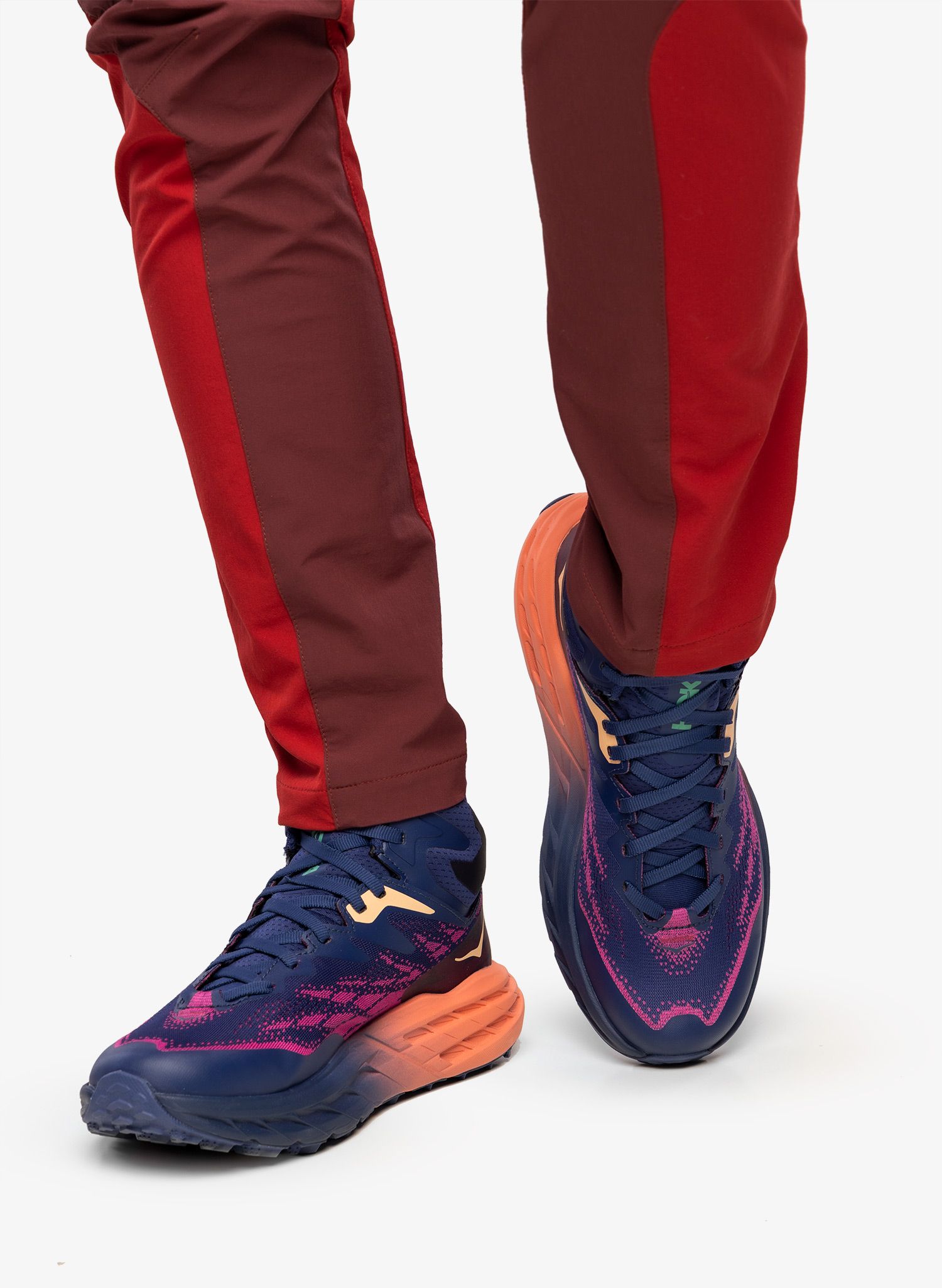 Turistické boty dámské Hoka Speedgoat 5 Mid GTX - blue/camellia