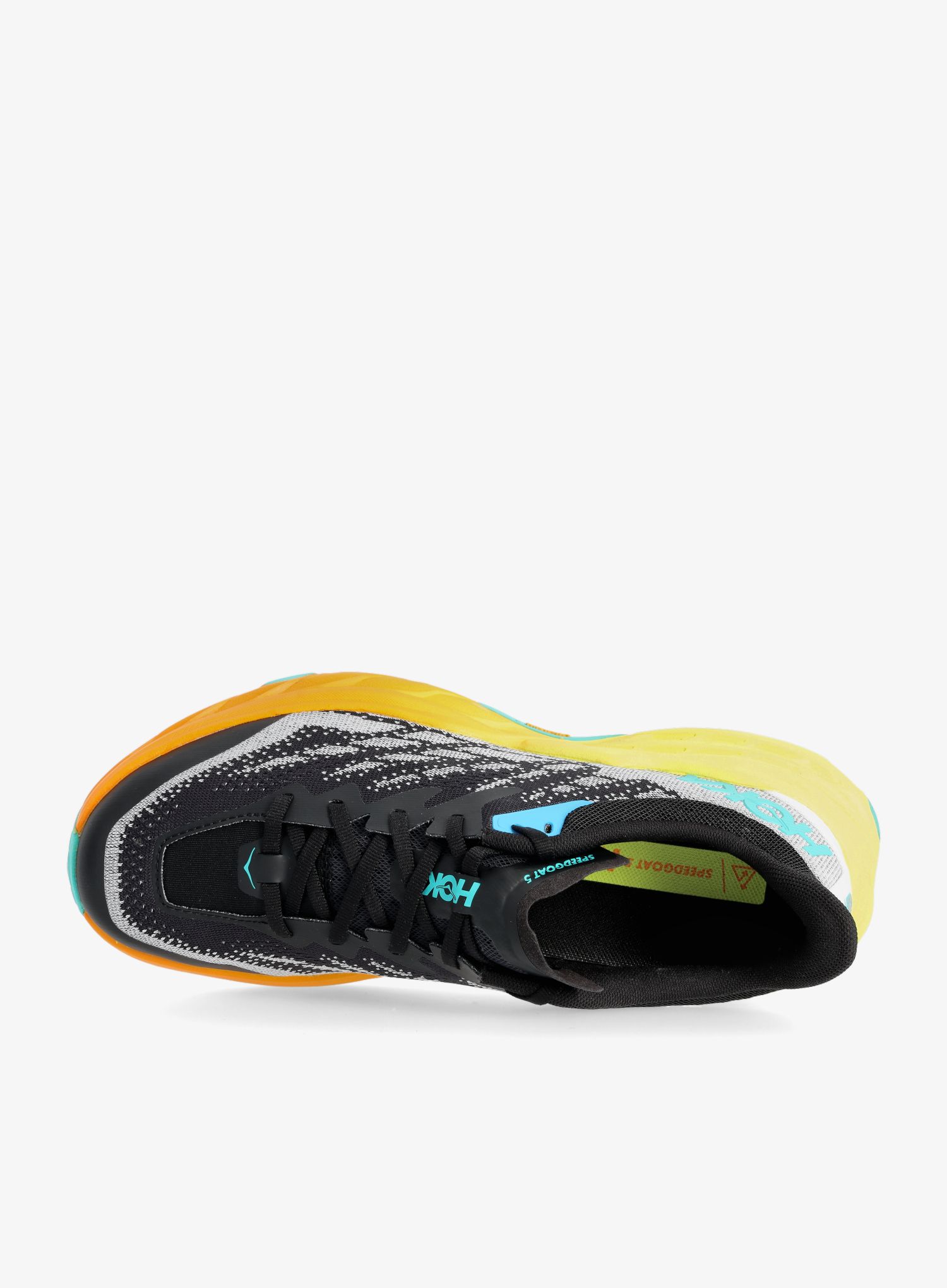 Pánské trailové boty Hoka Speedgoat 5 - black/evening primrose