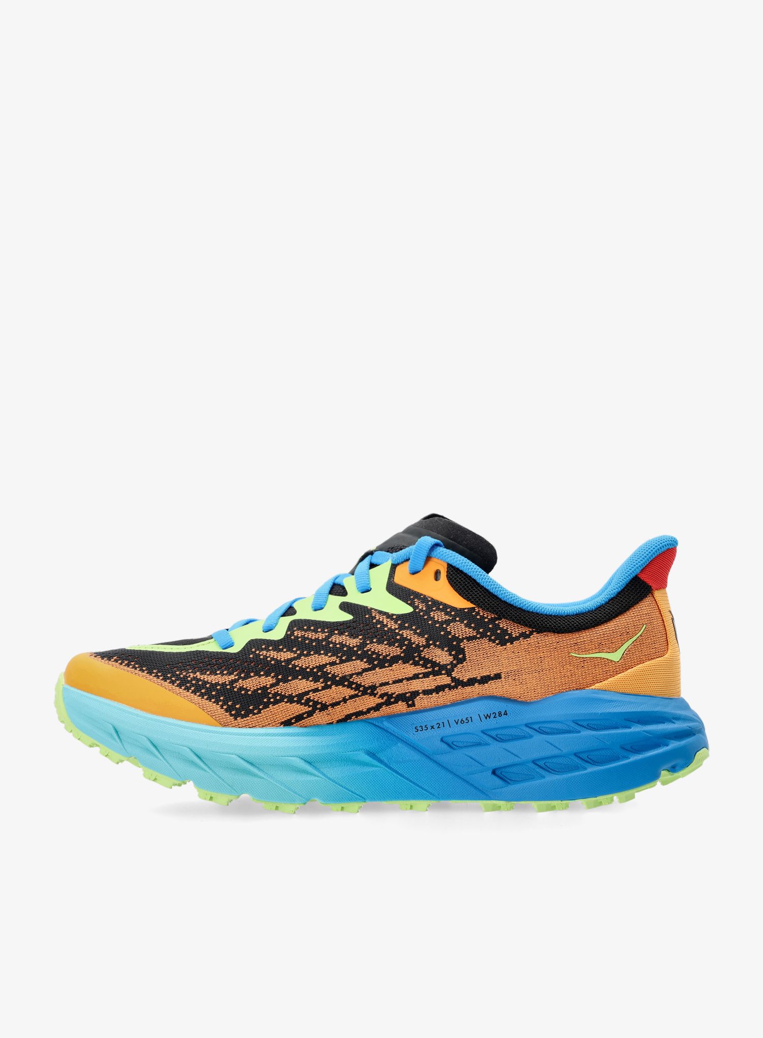 Trailové boty Hoka Speedgoat 5 - solar flame/diva blue
