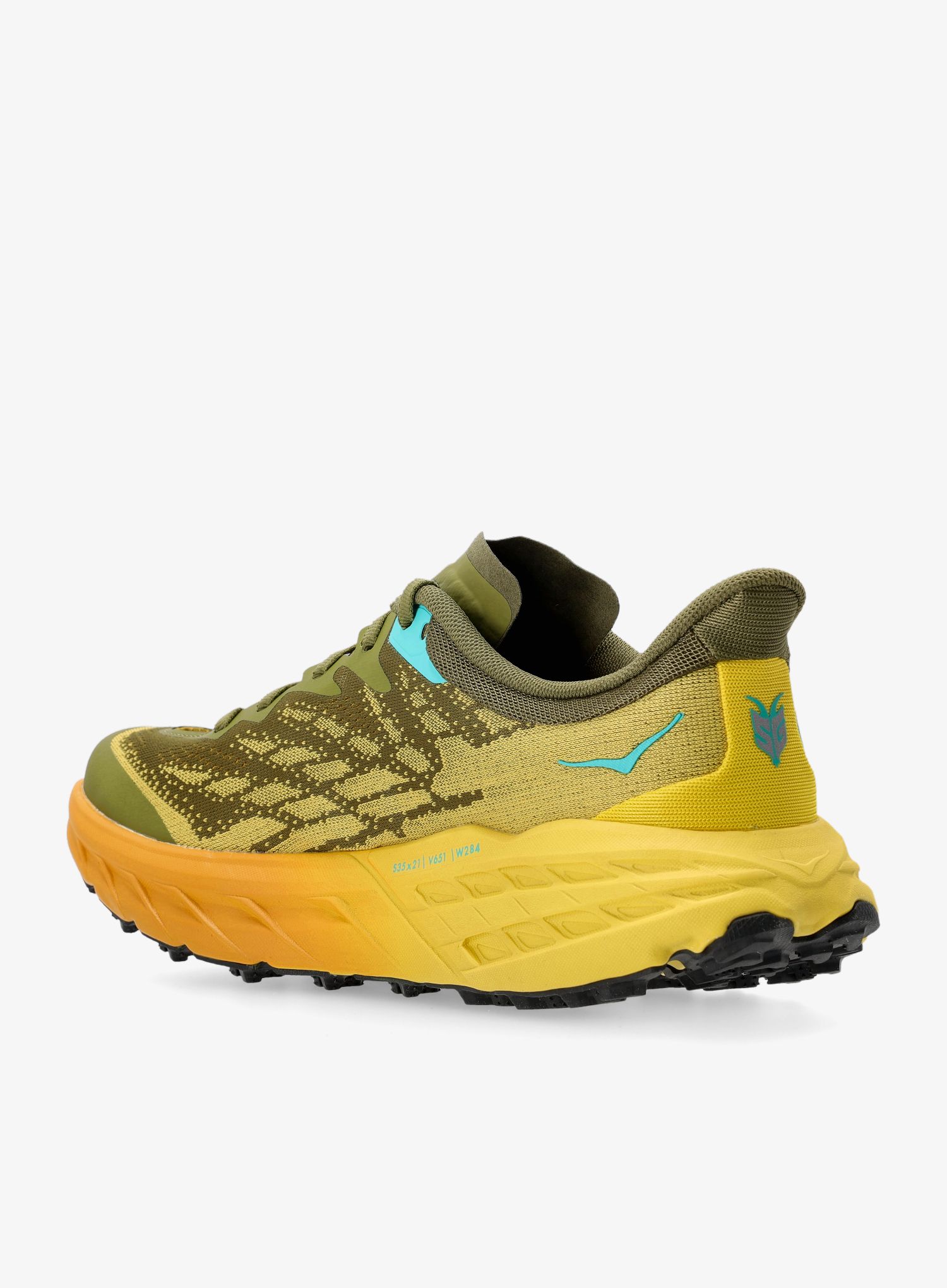 Trailové boty Hoka Speedgoat 5 - avocado/passion fruit