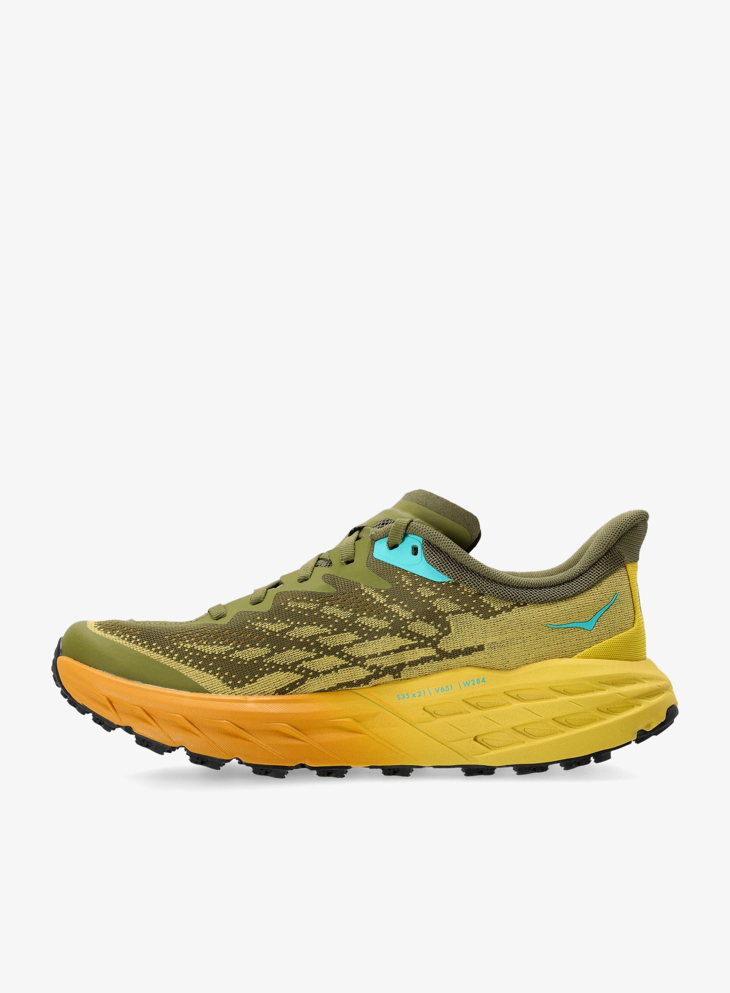 Trailové boty Hoka Speedgoat 5 - avocado/passion fruit