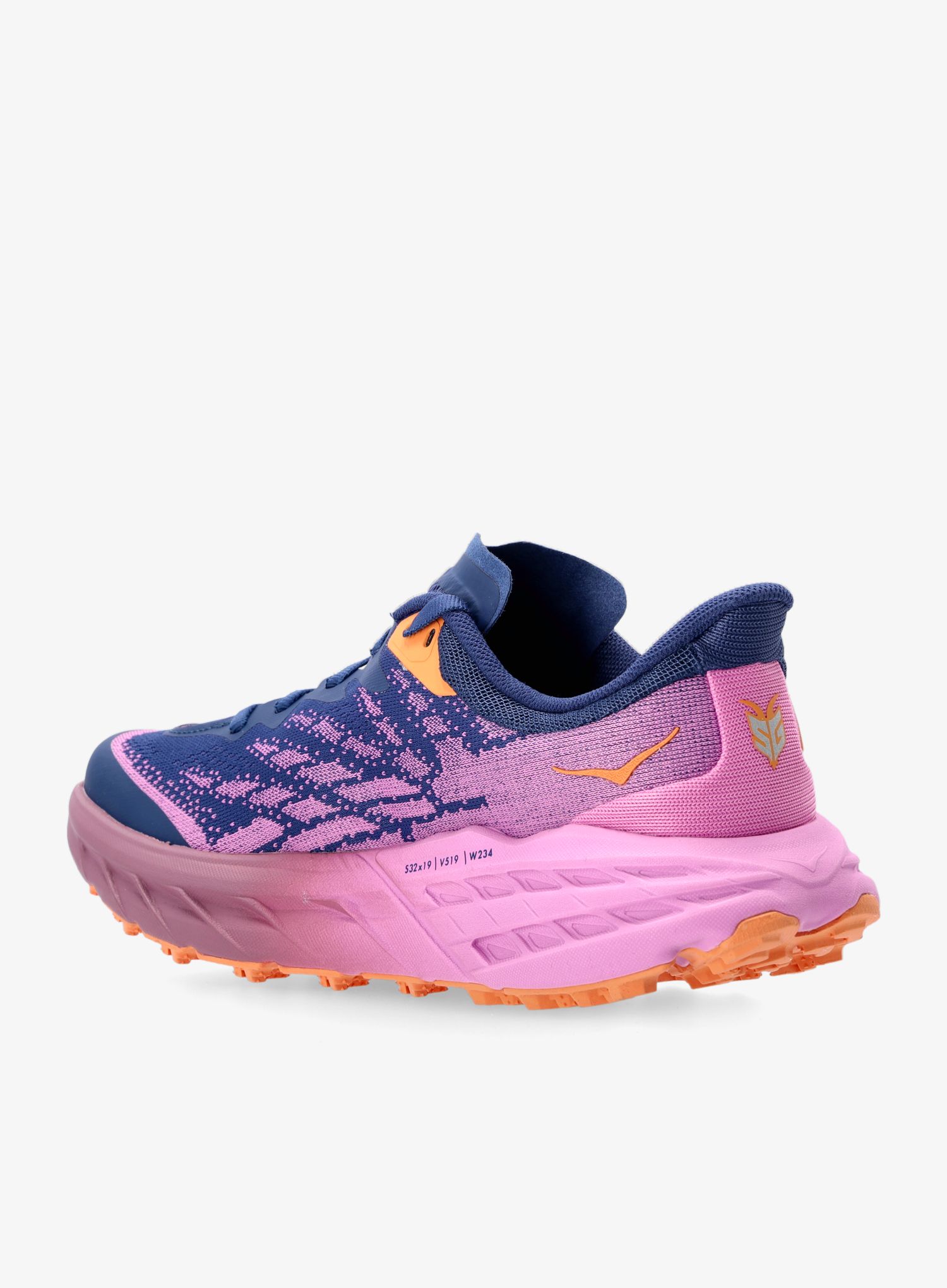 Dámské trailové boty Hoka Speedgoat 5  - bellwether blue/cyclamen