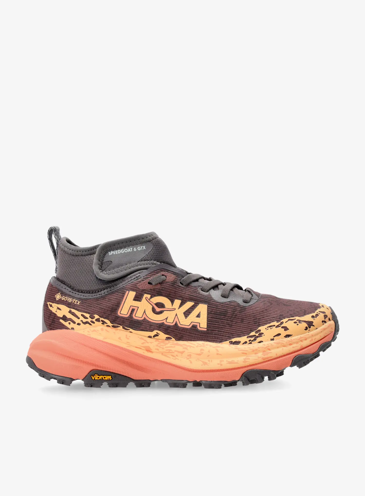 Dámské trailové boty Hoka Speedgoat 6 Mid GTX - galaxy/guava