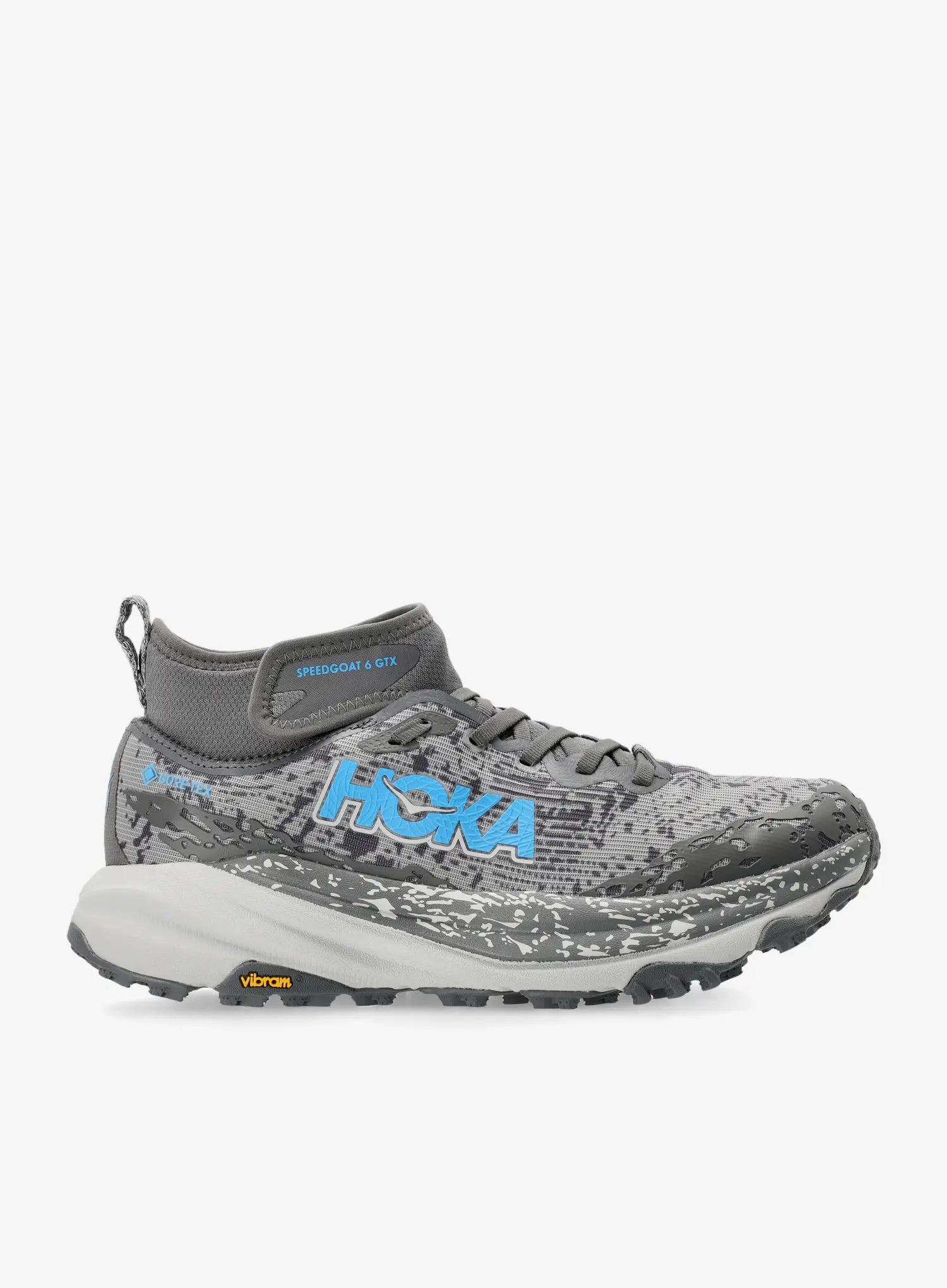Trailové boty Hoka Speedgoat 6 Mid GTX - satellite grey/stardust