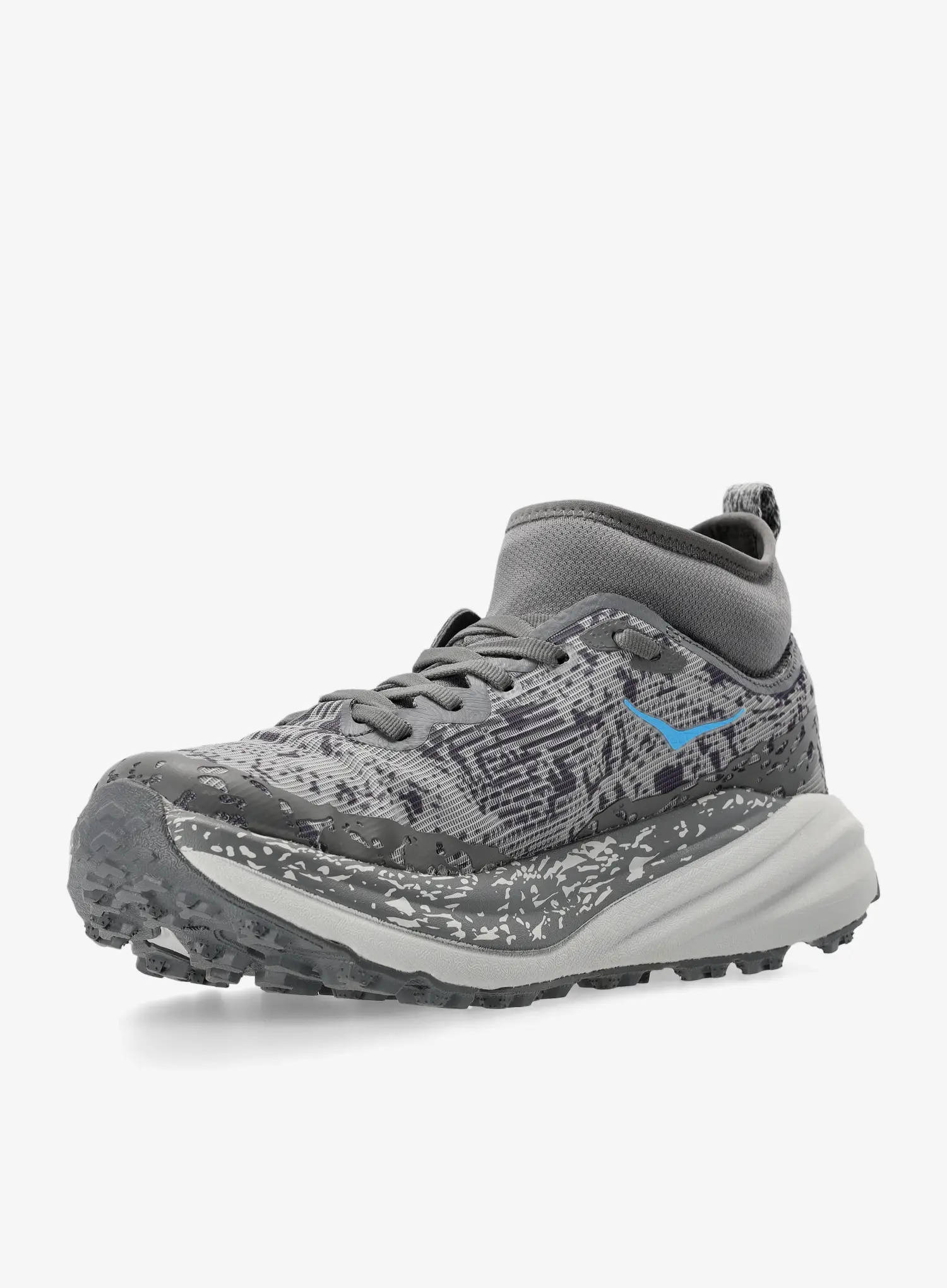 Trailové boty Hoka Speedgoat 6 Mid GTX - satellite grey/stardust